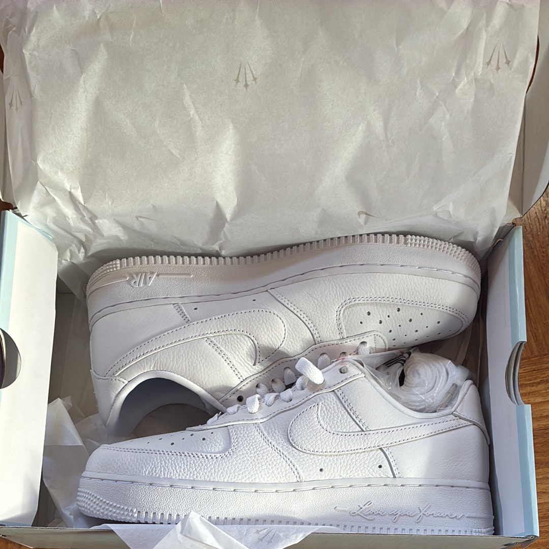 Drake NOCTA × Nike Air Force 1 Low Love You Forver "White"