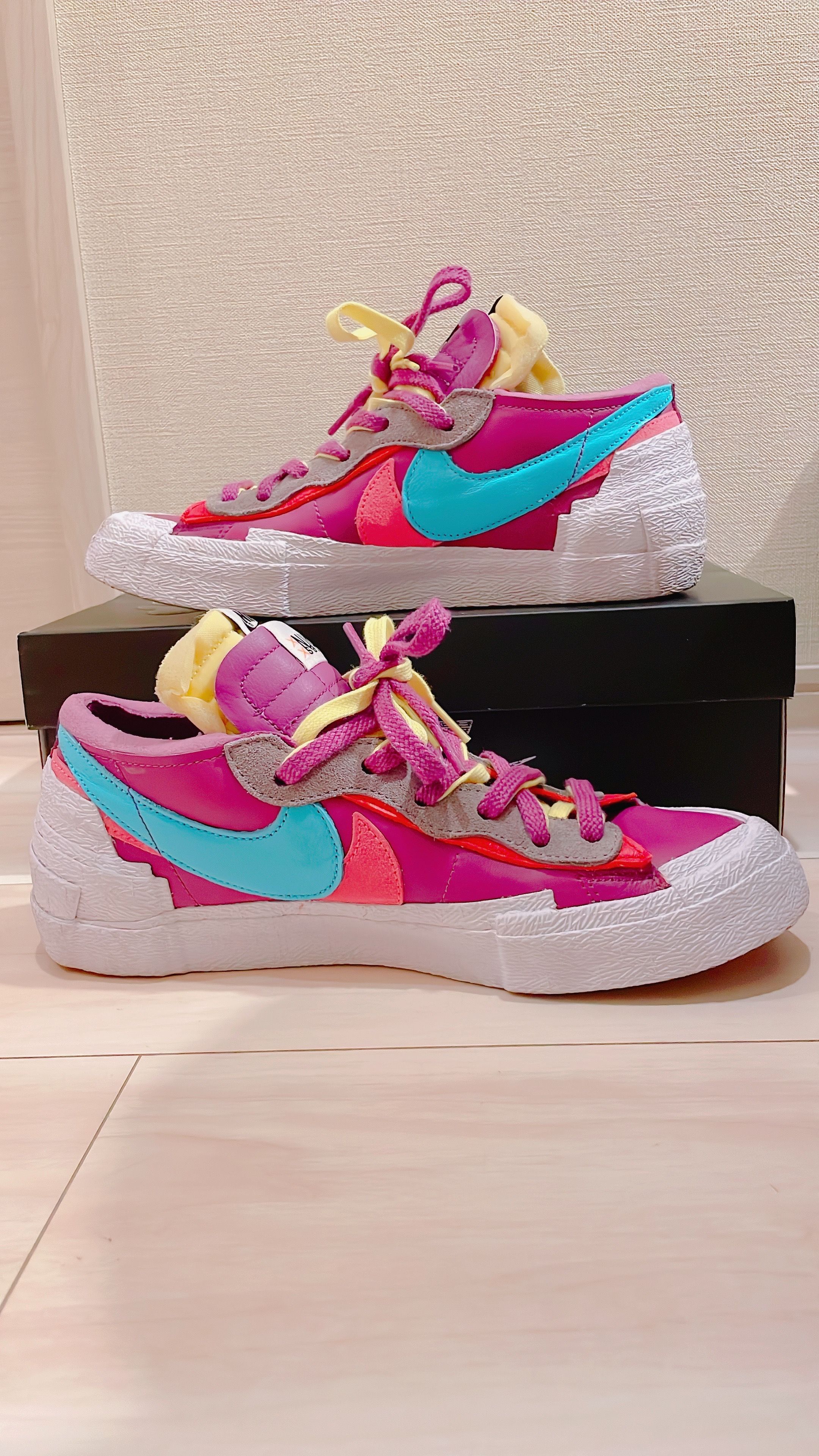 KAWS × sacai × Nike Blazer Low "Purple Dusk"