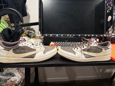 Travis Scott × Nike Air Jordan 1 Low OG SP "Reverse Mocha/Sail and Ridgerock"