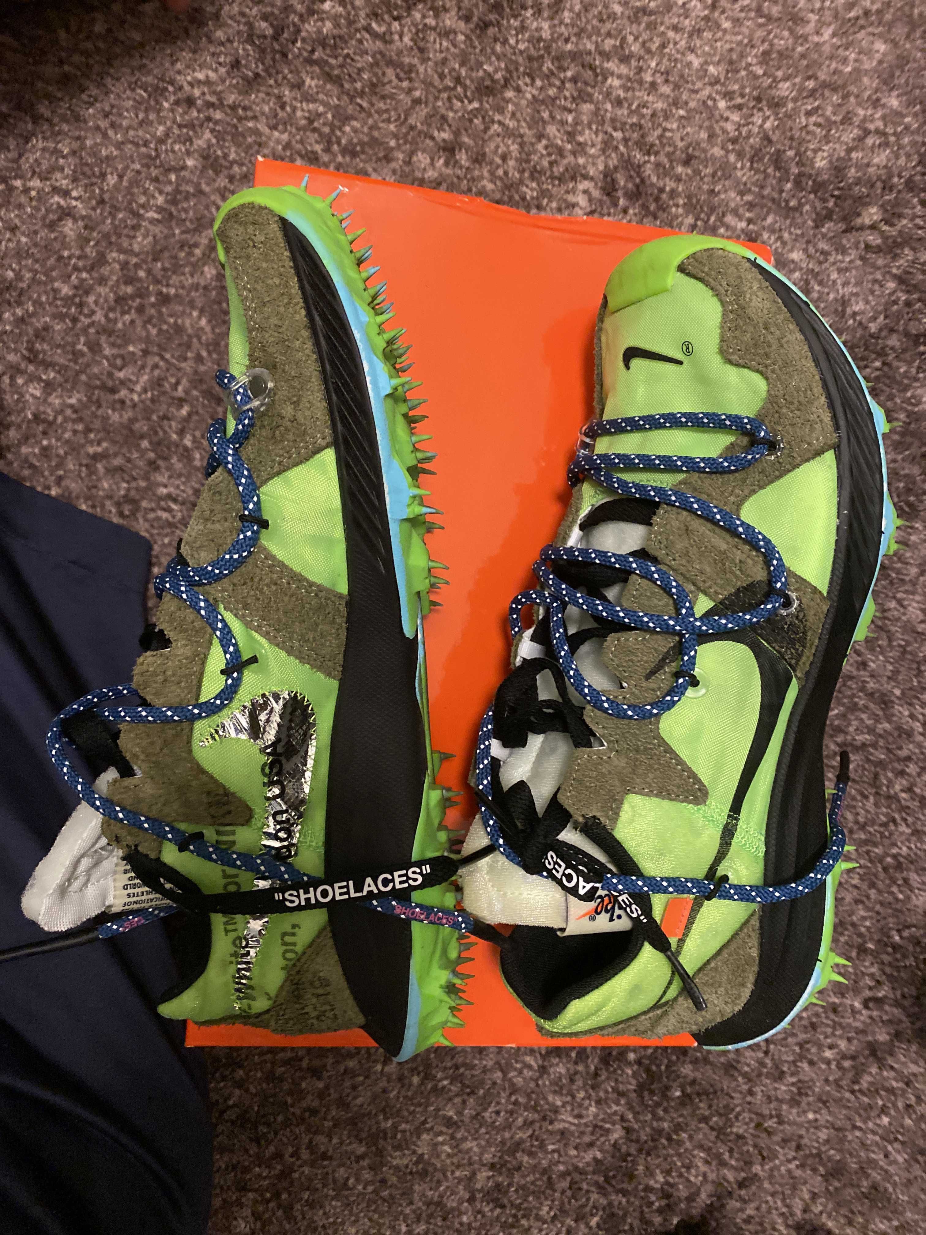 Off-White × Nike Women's Air Zoom Terra Kiger 5 "Green"