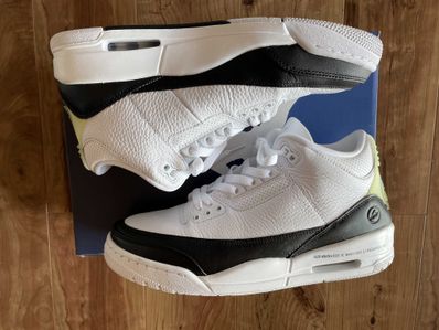 Fragment × Nike Air Jordan 3 "White/Black"