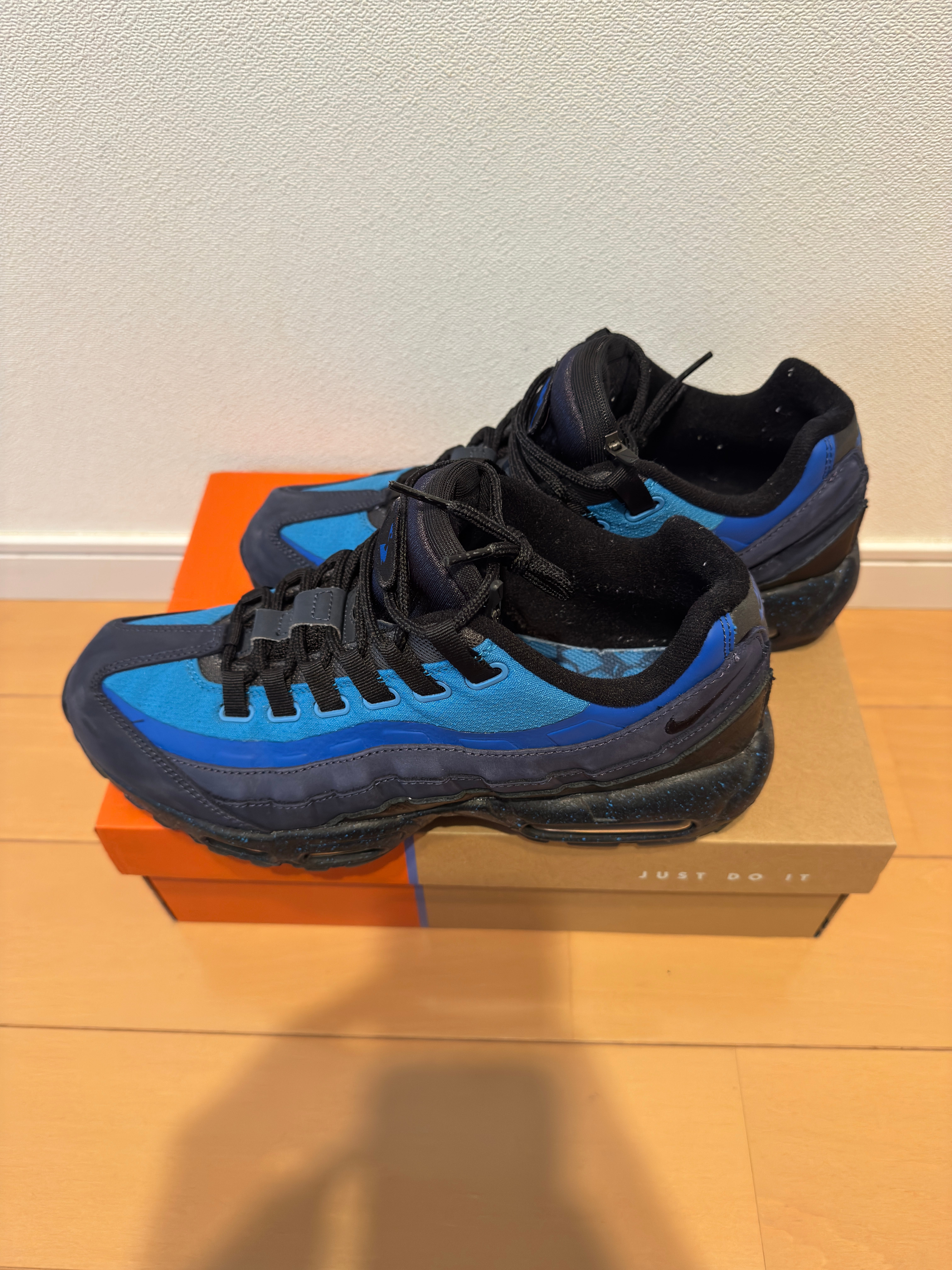 Stash × Nike Air Max 95 "Black and Harbor Blue" (2024)