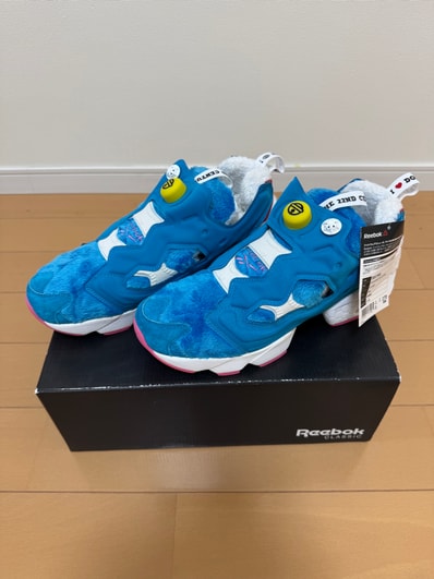 REEBOK INSTAPUMP FURY PACKER SHOES X ATMOS DORAEMON