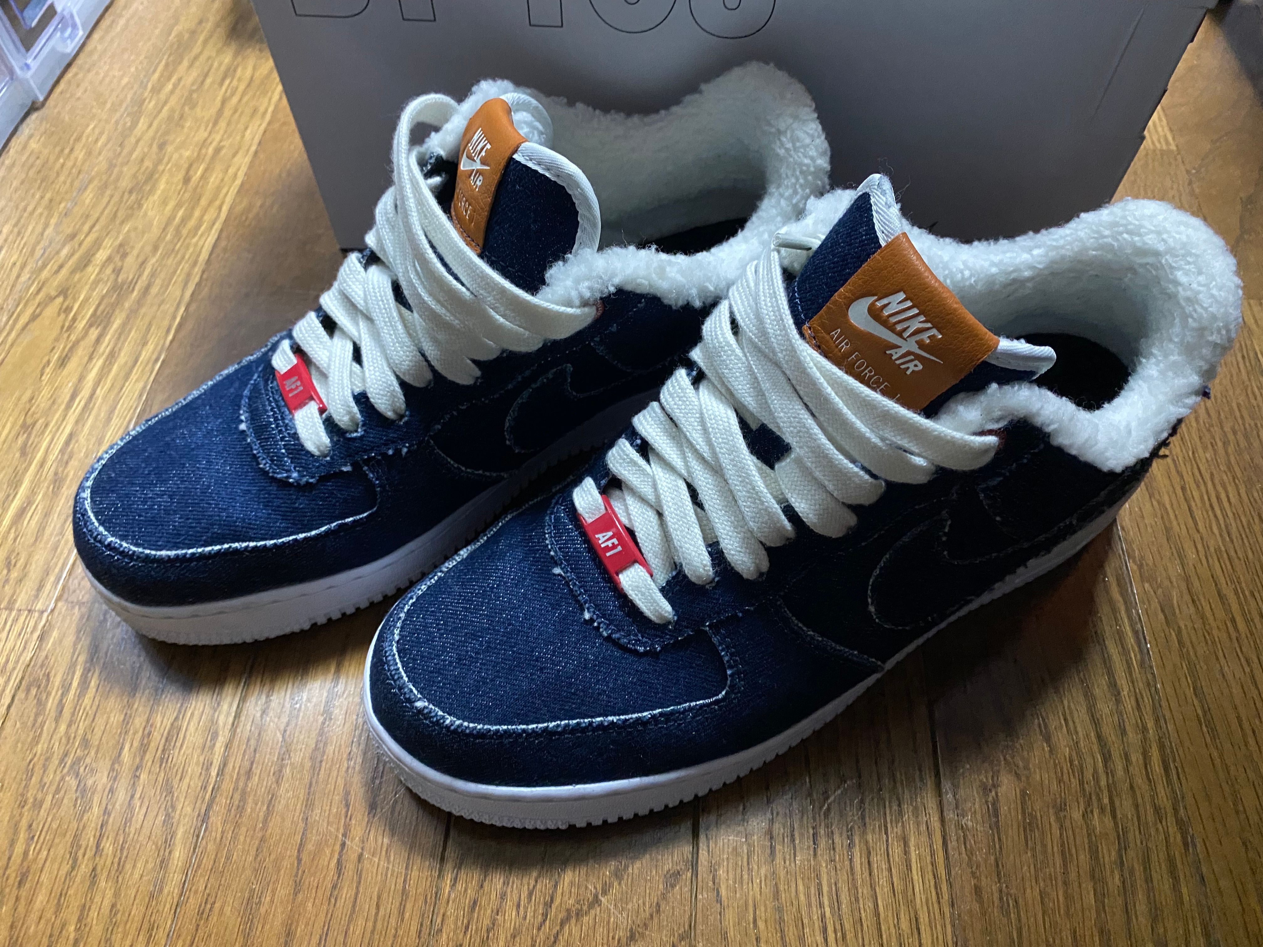 Levi’s®︎ × Nike Air Force 1 Low "White/Denim" (Nike By You)