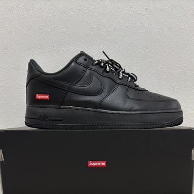 Supreme × Nike Air Force 1 Low "Black"