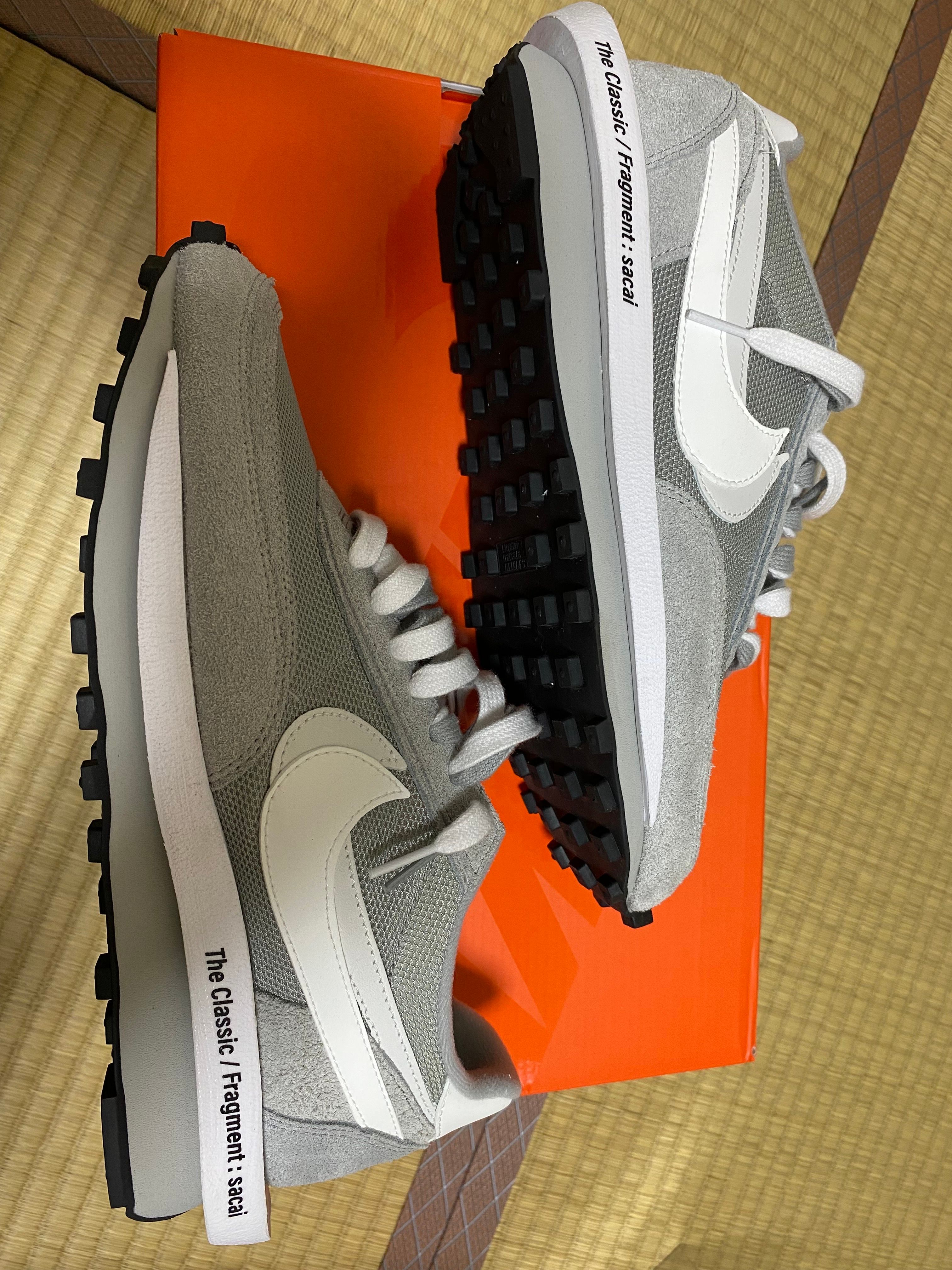 Fragment × sacai × Nike LD Waffle "Light Smoke Grey"
