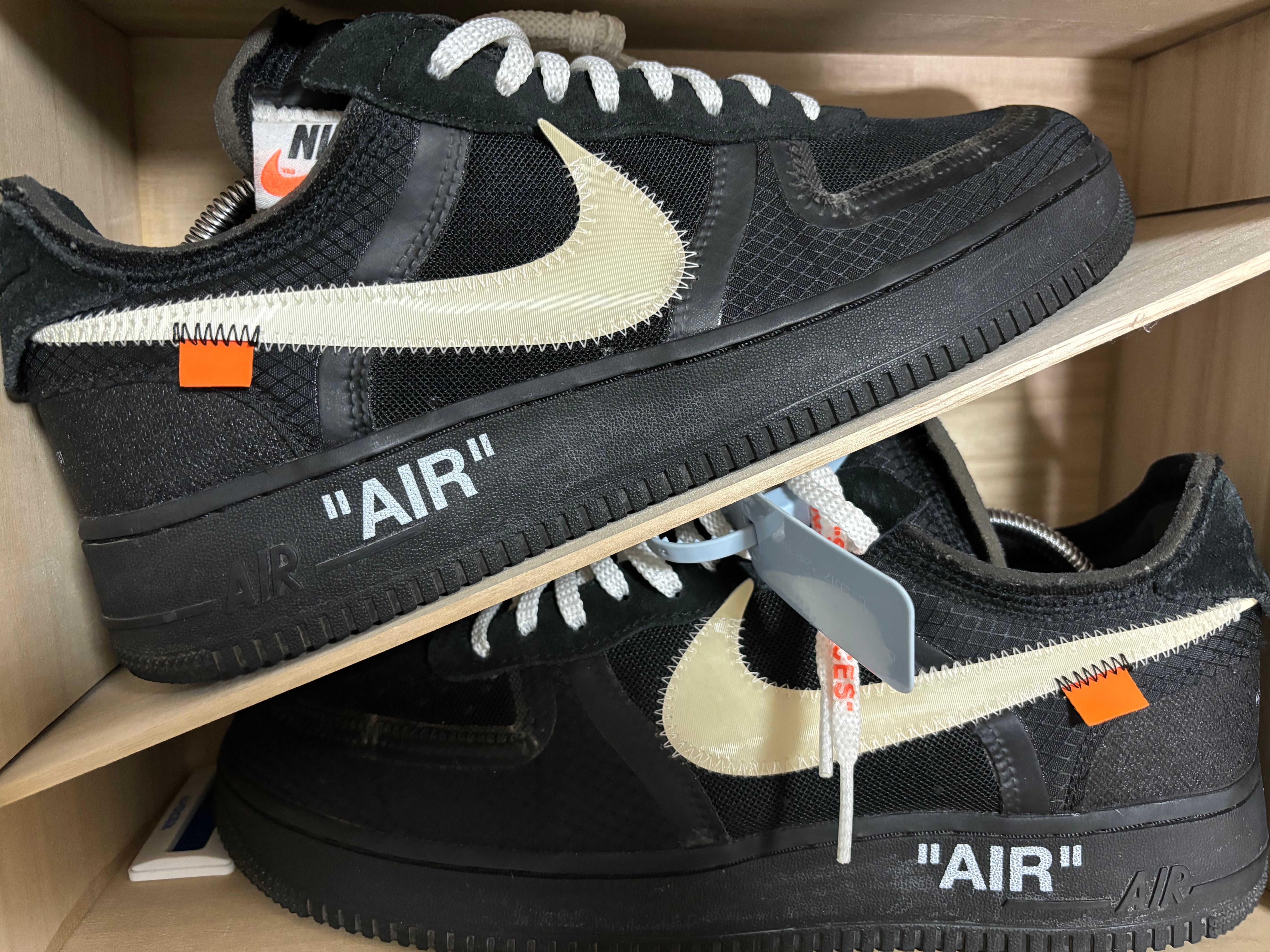 Off-White × Nike Air Force 1 Low "Black"