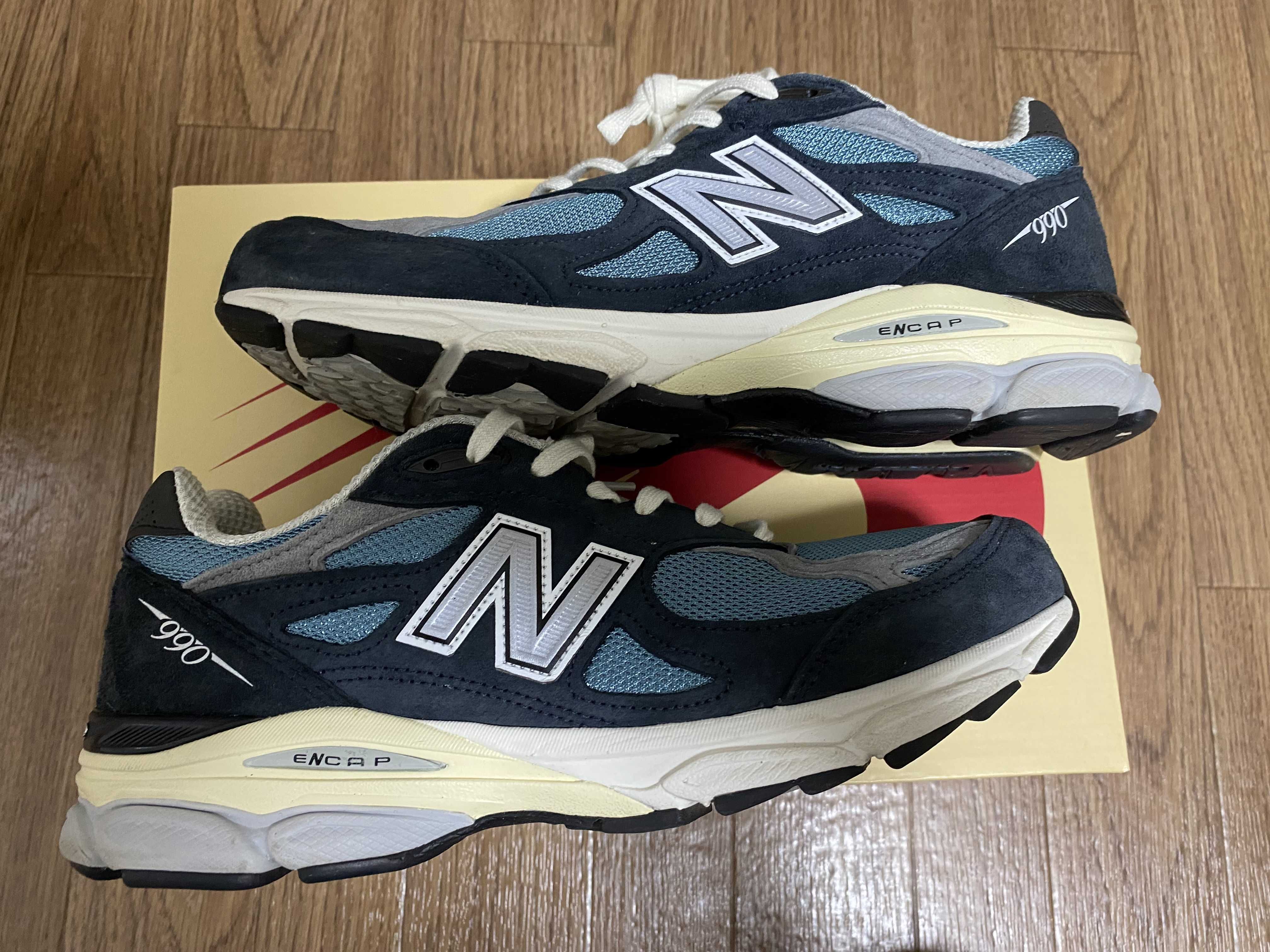 New Balance 990V3 "Navy/Castlerock"