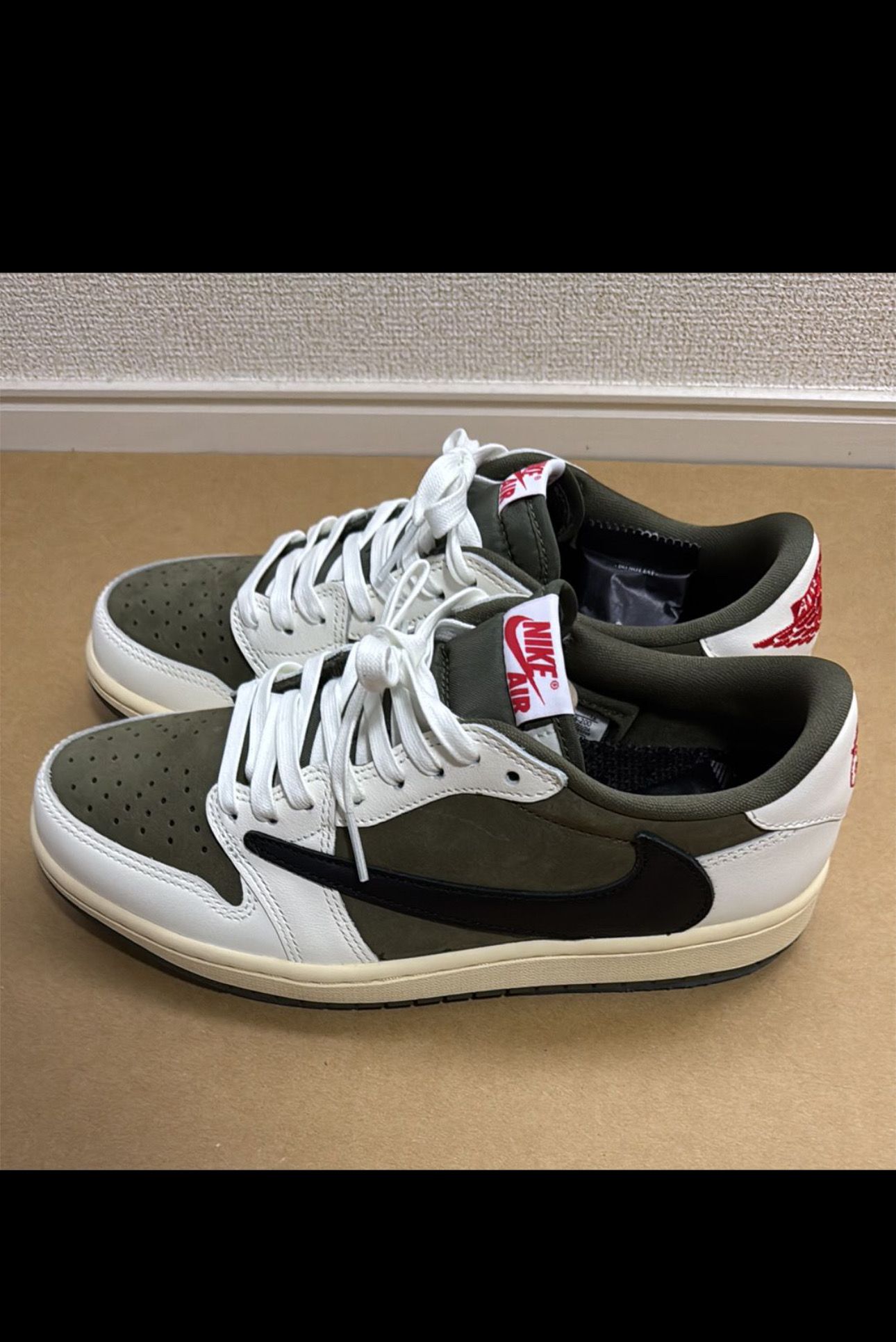 Travis Scott × Nike Air Jordan 1 Low OG SP "Reverse Olive"