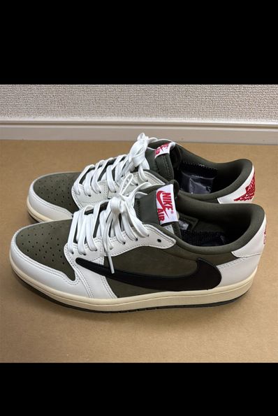 Travis Scott × Nike Air Jordan 1 Low OG SP "Reverse Olive"