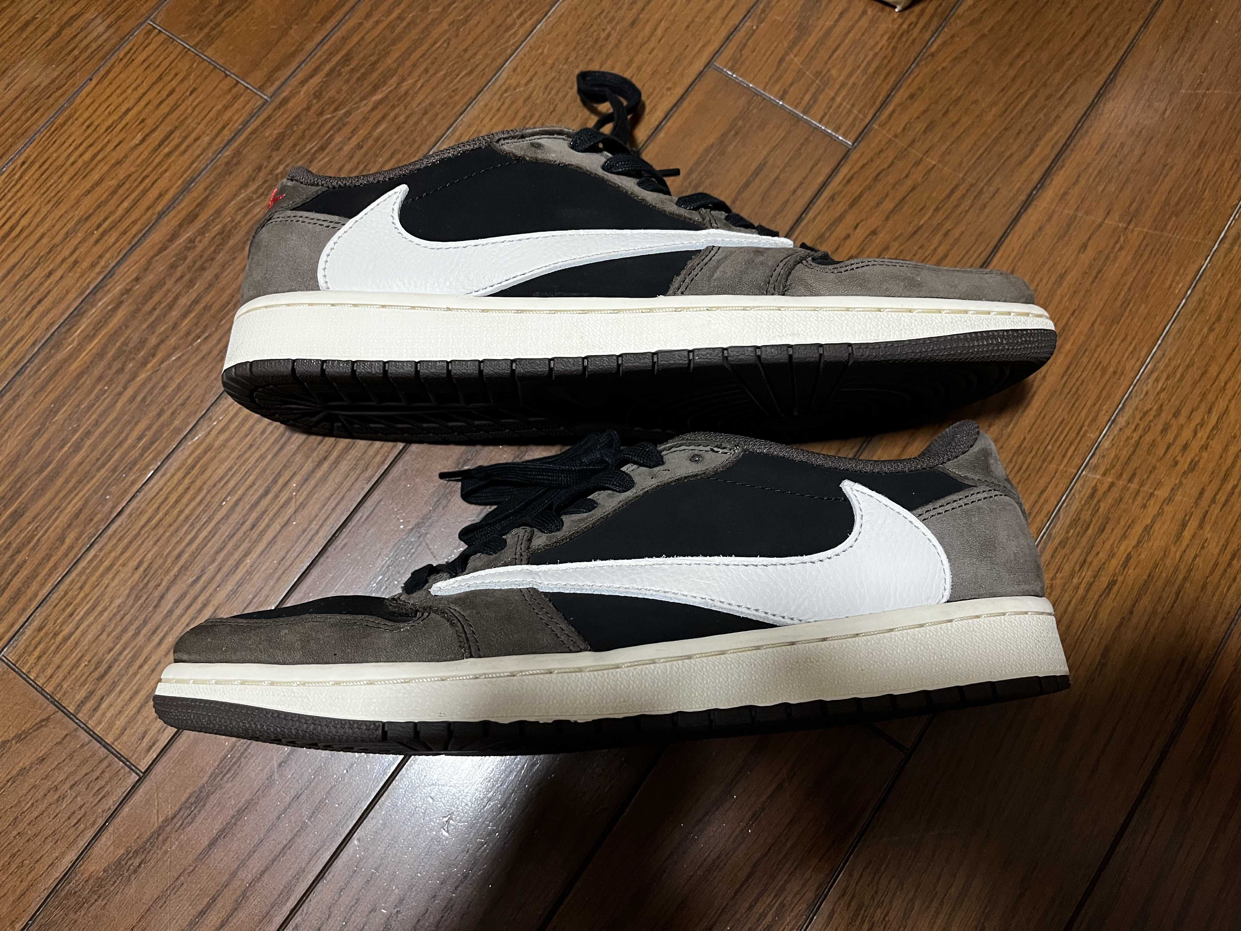 Travis Scott × Nike Air Jordan 1 Low OG SP-T "Black/Dark Mocha"