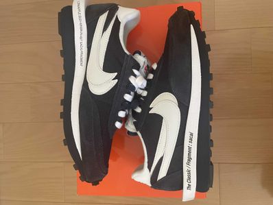 Fragment × sacai × Nike LD Waffle "Blackended Blue"