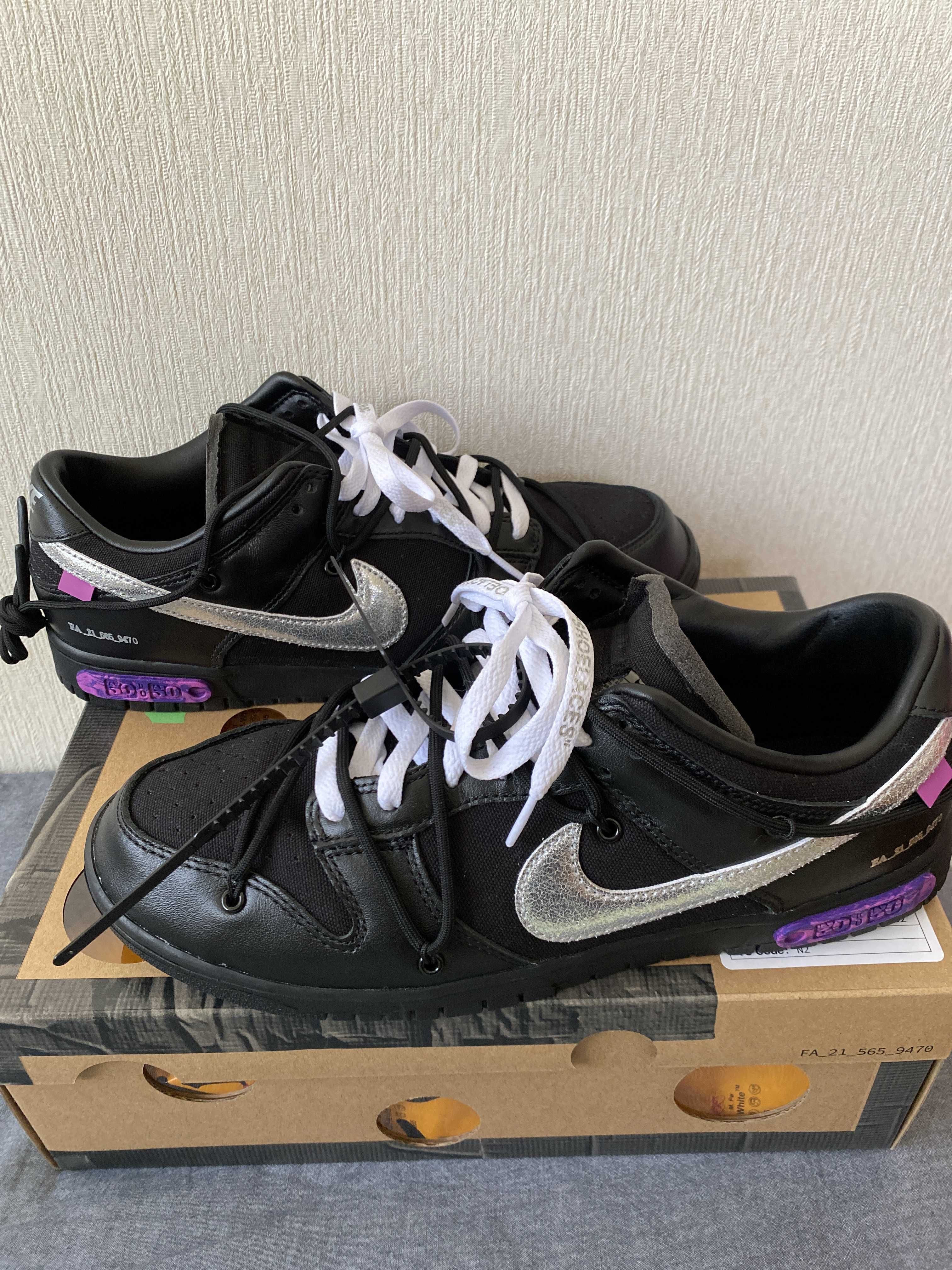 Off-White × Nike Dunk Low 1 of 50 "Lot.50"