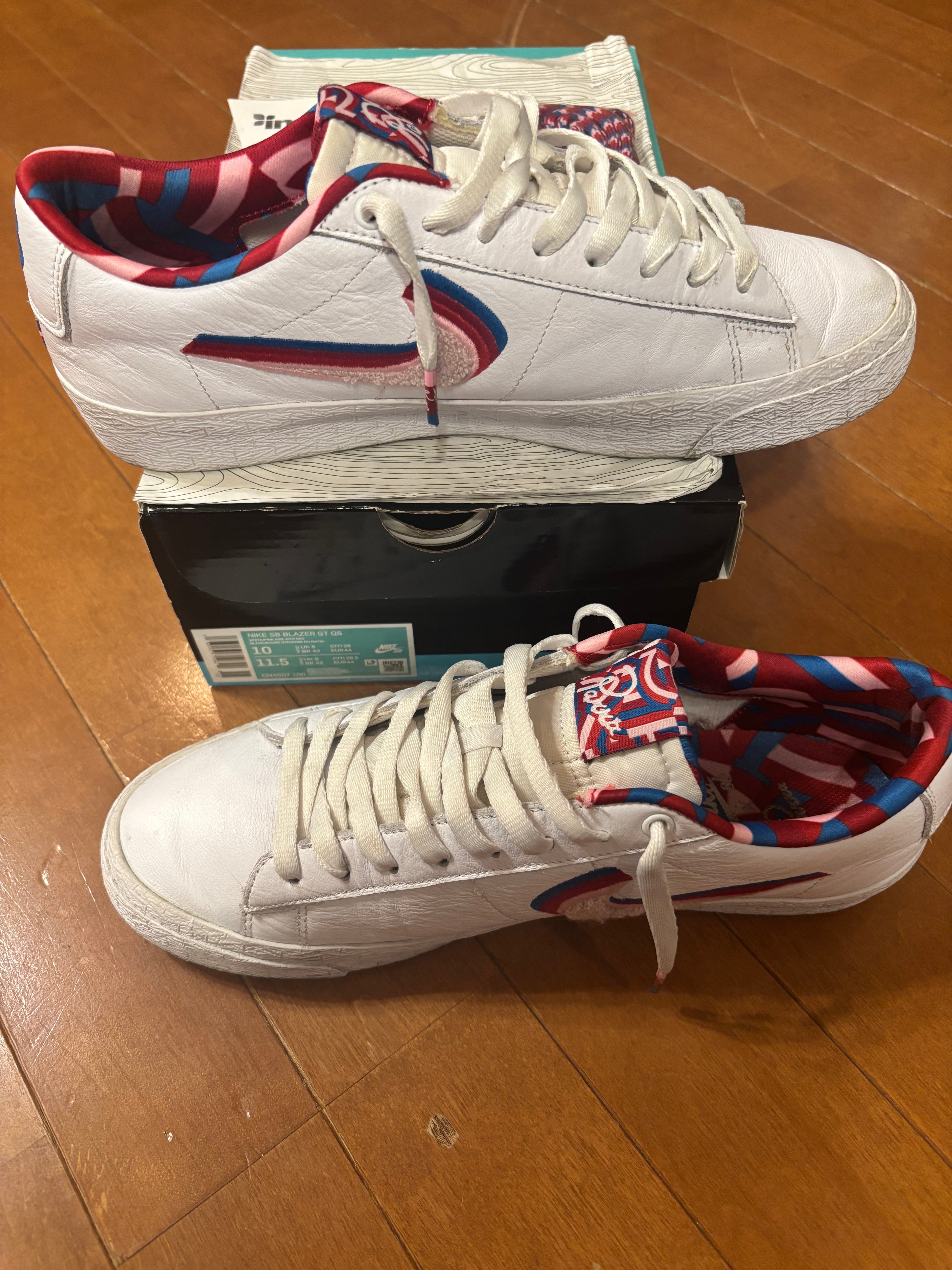 Parra × Nike SB Blazer Low "Multi Color"