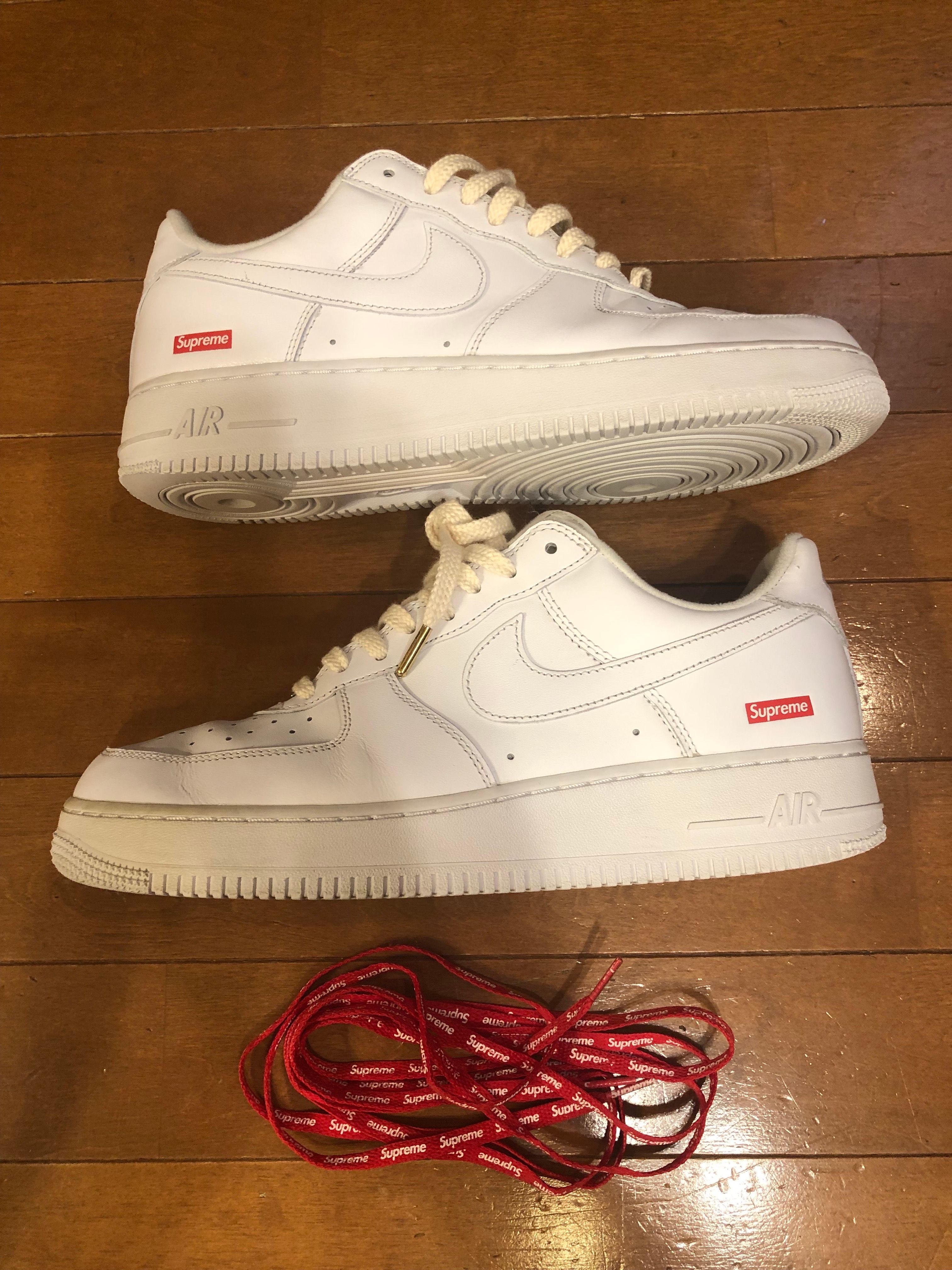 Supreme × Nike Air Force 1 Low "White"