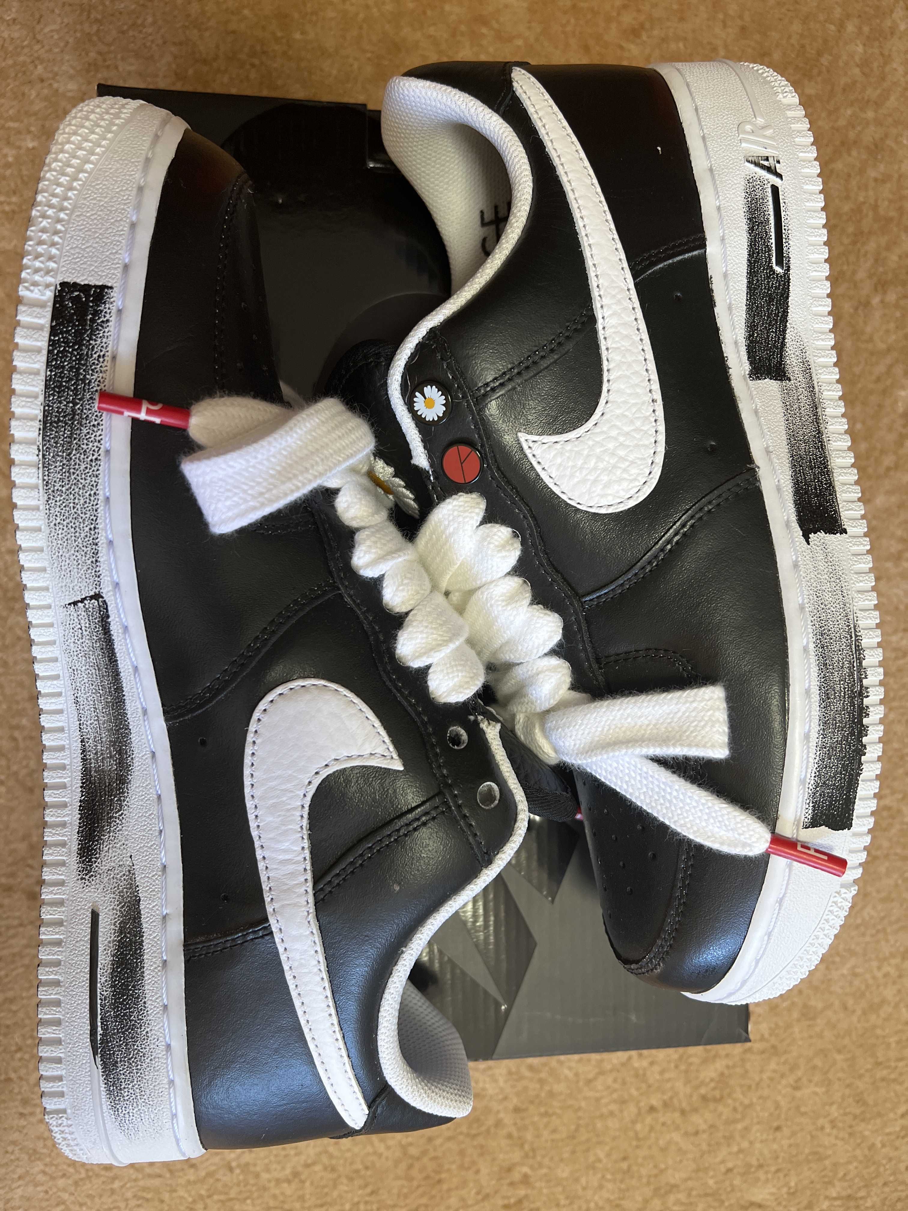 PEACEMINUSONE × Nike Air Force 1 Low Para Noise "Black" / G-DRAGON