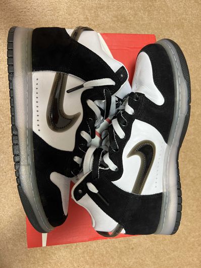 SLAM JAM x NIKE DUNK HIGH "WHITE/CLEAR BLACK"