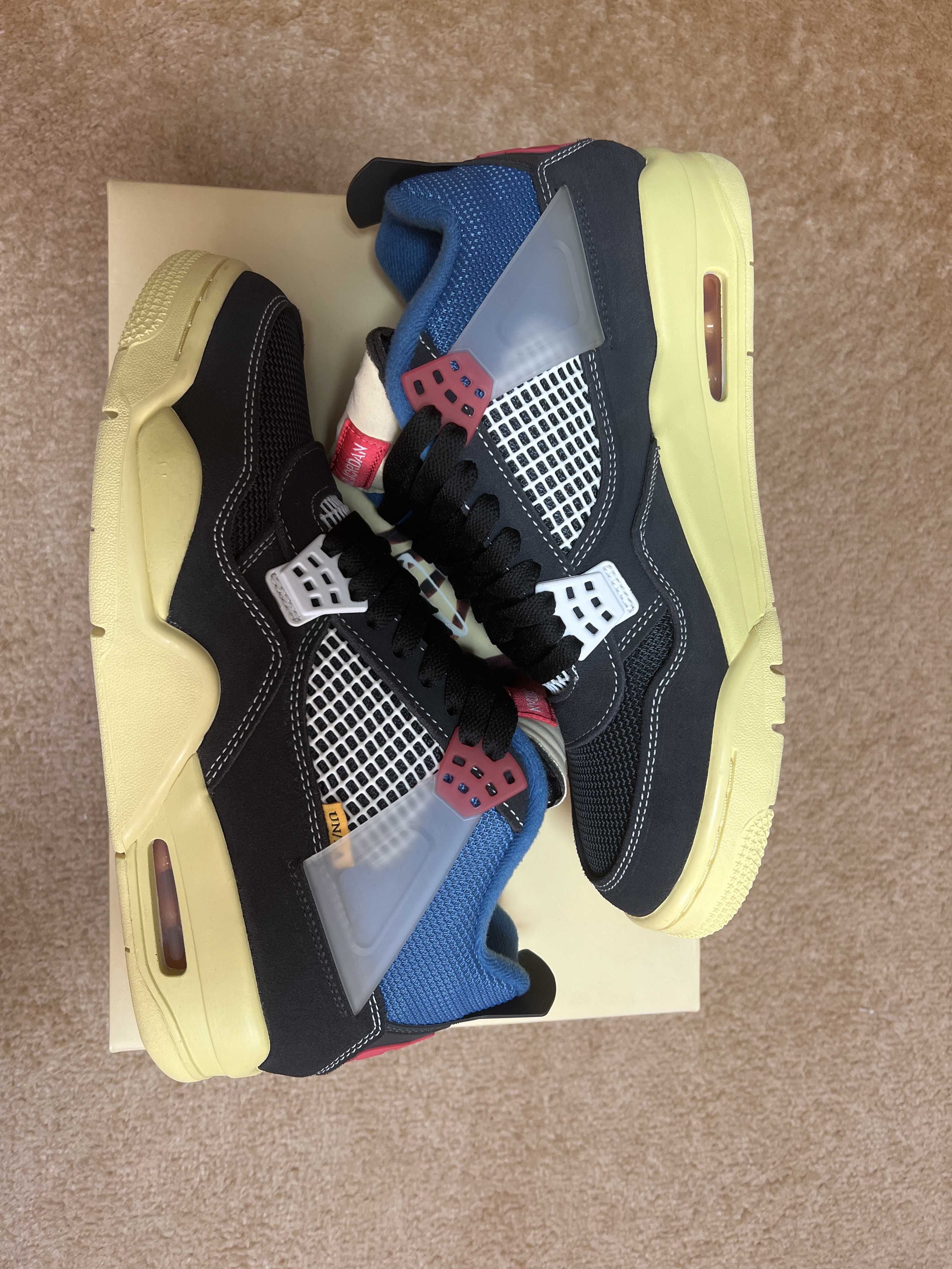 UNION × NIKE AIR JORDAN 4 "OFF NOIR"