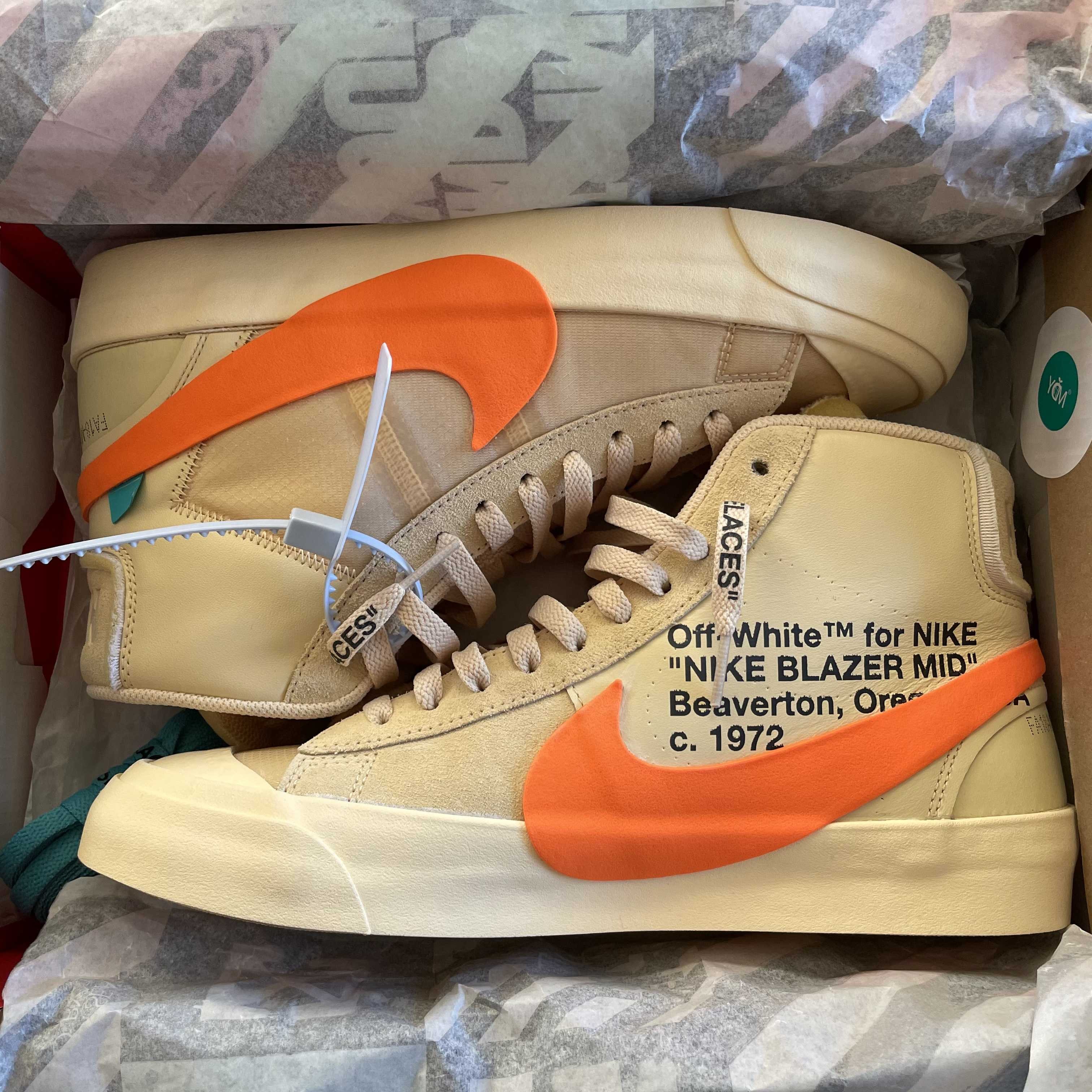Off-White × Nike Blazer Mid "All Hallows Eve"