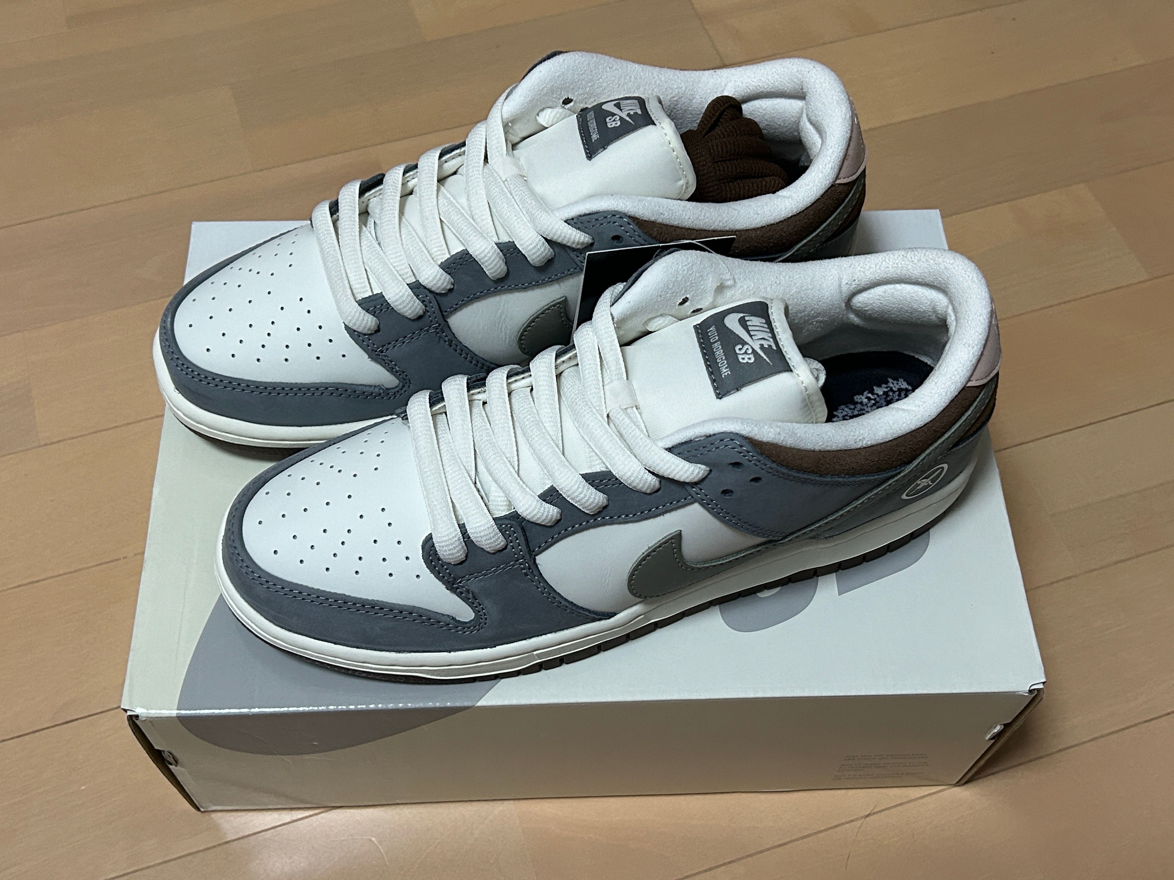 堀米 雄斗(Yuto Horigome) × Nike SB Dunk Low Pro QS "Wolf Grey"