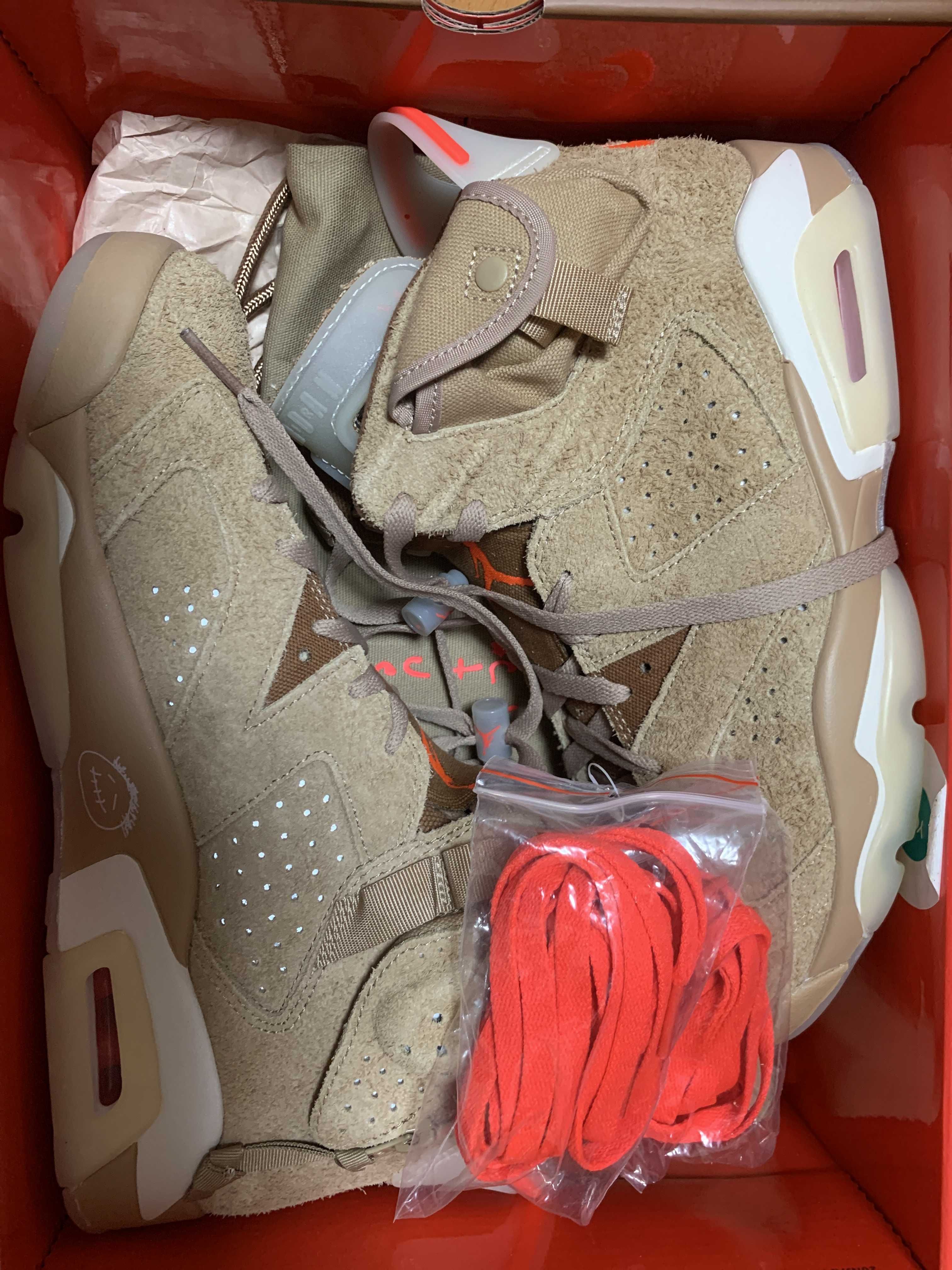 Travis Scott × Nike Air Jordan 6 "British Khaki"