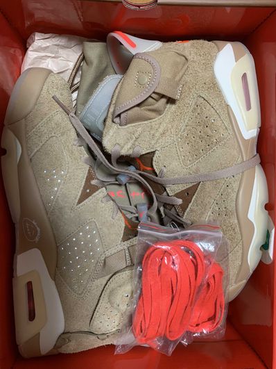 Travis Scott × Nike Air Jordan 6 "British Khaki"