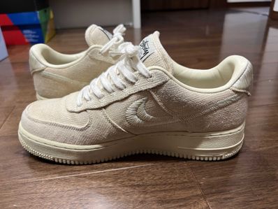 Stussy × Nike Air Force 1 Low "Fossil Stone"