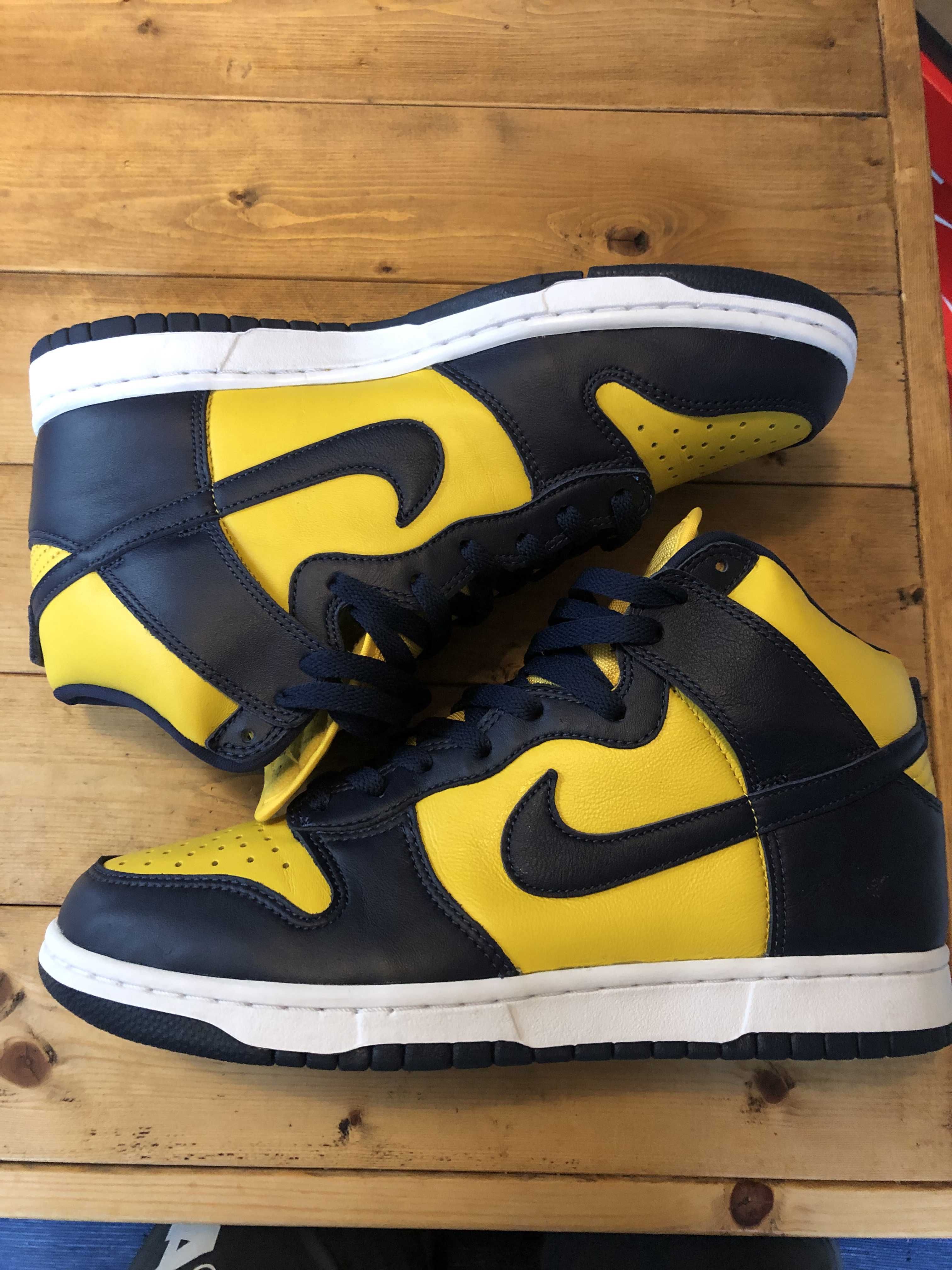 Nike Dunk High "Michigan"