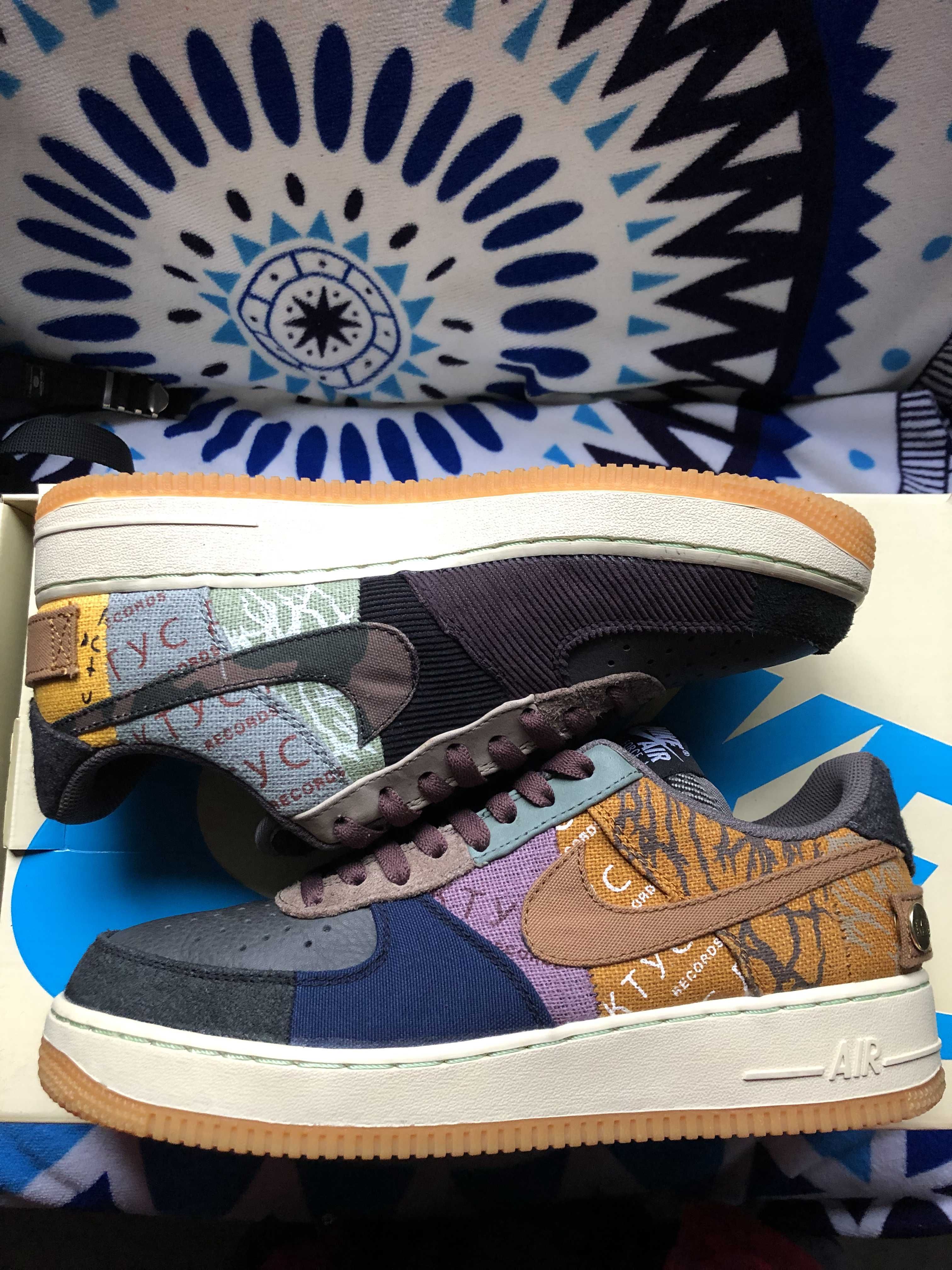 Travis Scott × Nike Air Force 1 Low Cactus Jack "Multi Color"