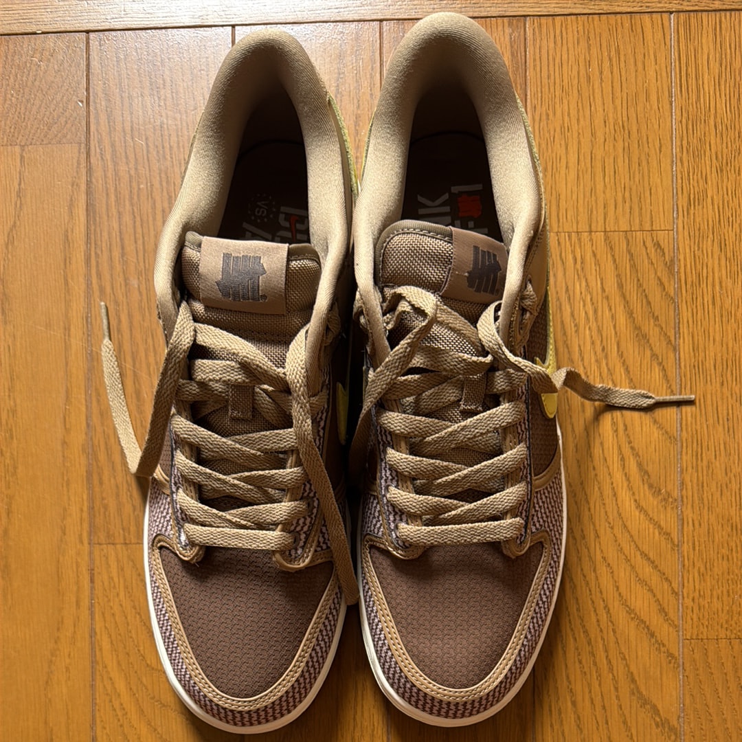 UNDEFEATED × Nike Dunk Low SP  "Canteen/Lemon Frost/Palomino"