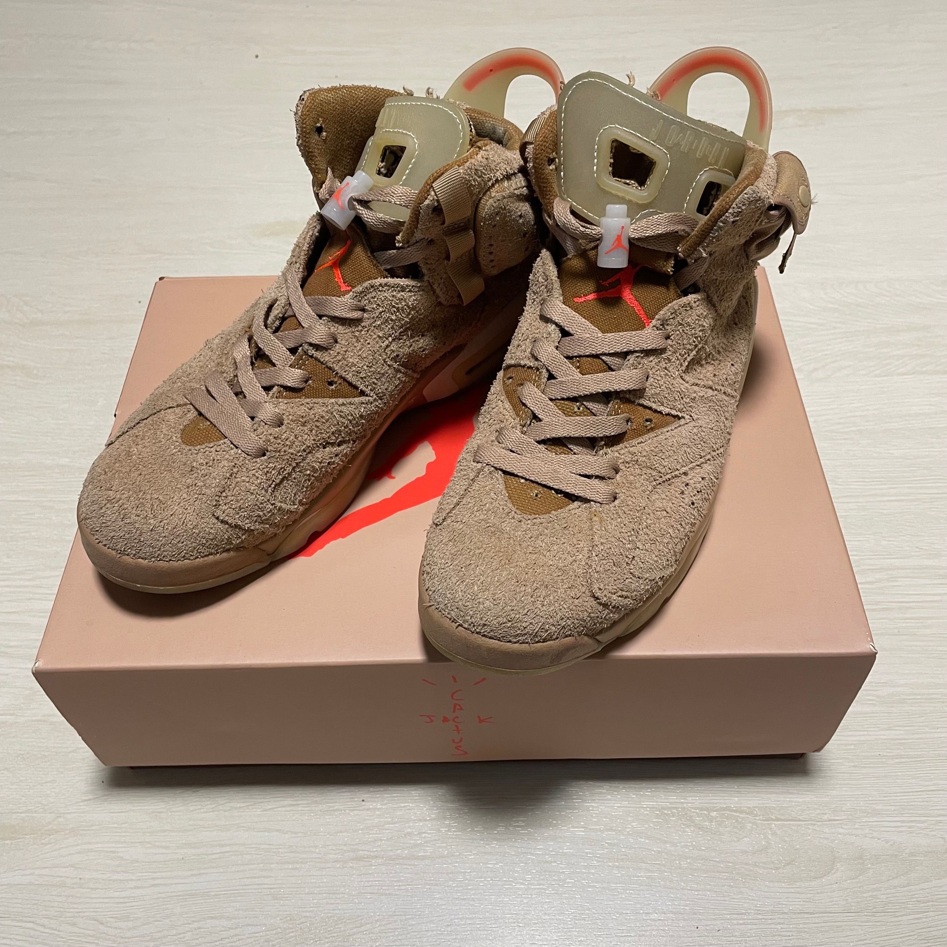 Travis Scott × Nike Air Jordan 6 "British Khaki"