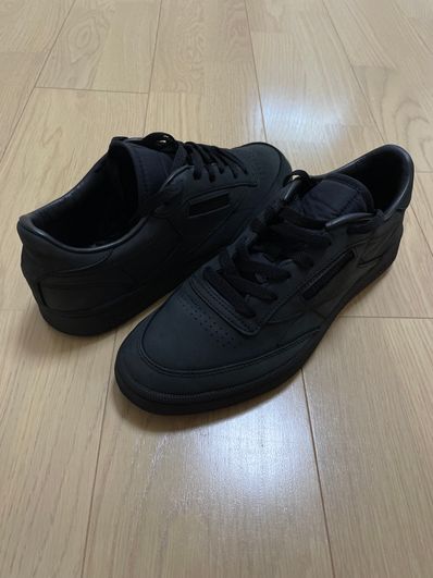 JJJJound × Reebok Club C Nubuk "Black"