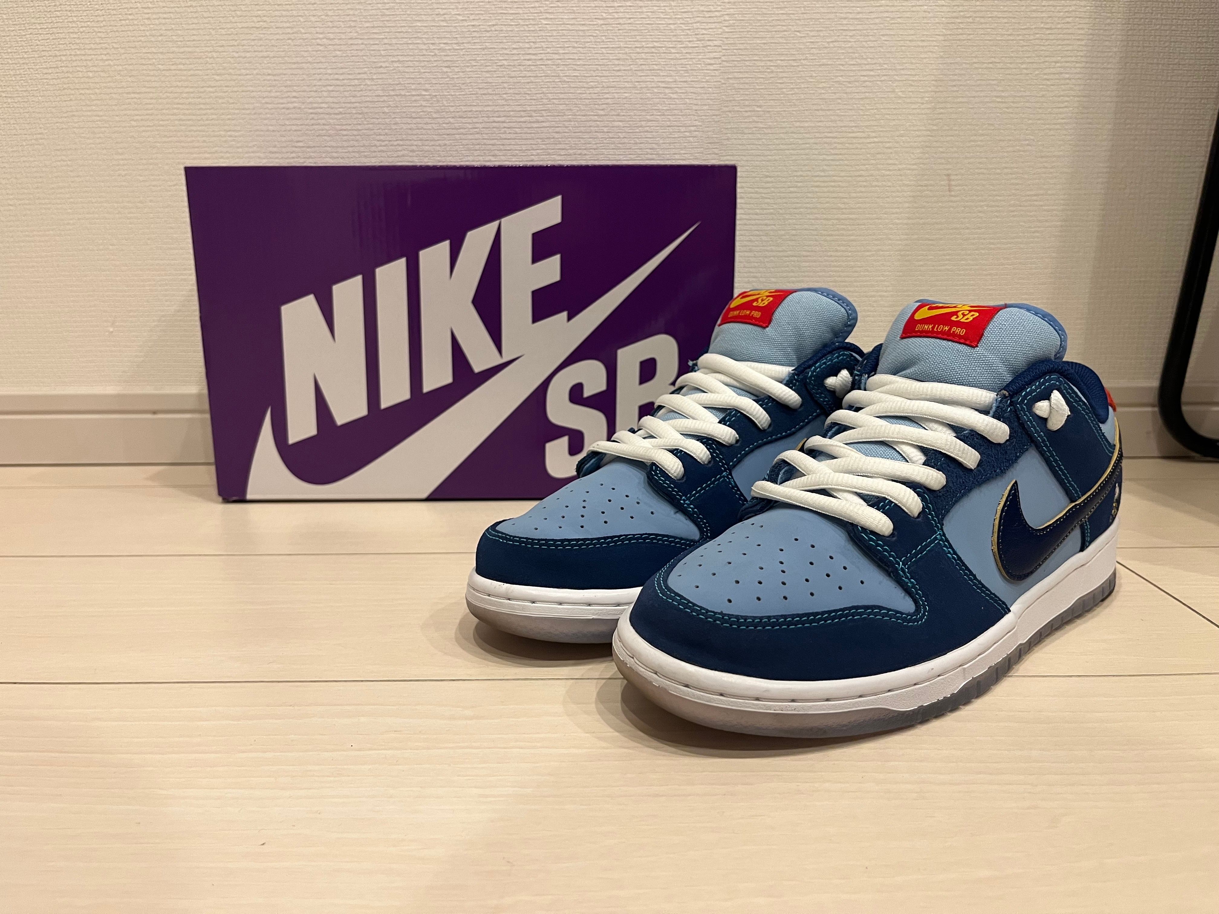 Why So Sad? × Nike SB Dunk Low "Coastal Blue/Speed Yellow-University Red"
