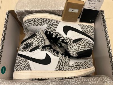 Nike Air Jordan 1 High OG "White Cement/Safari"