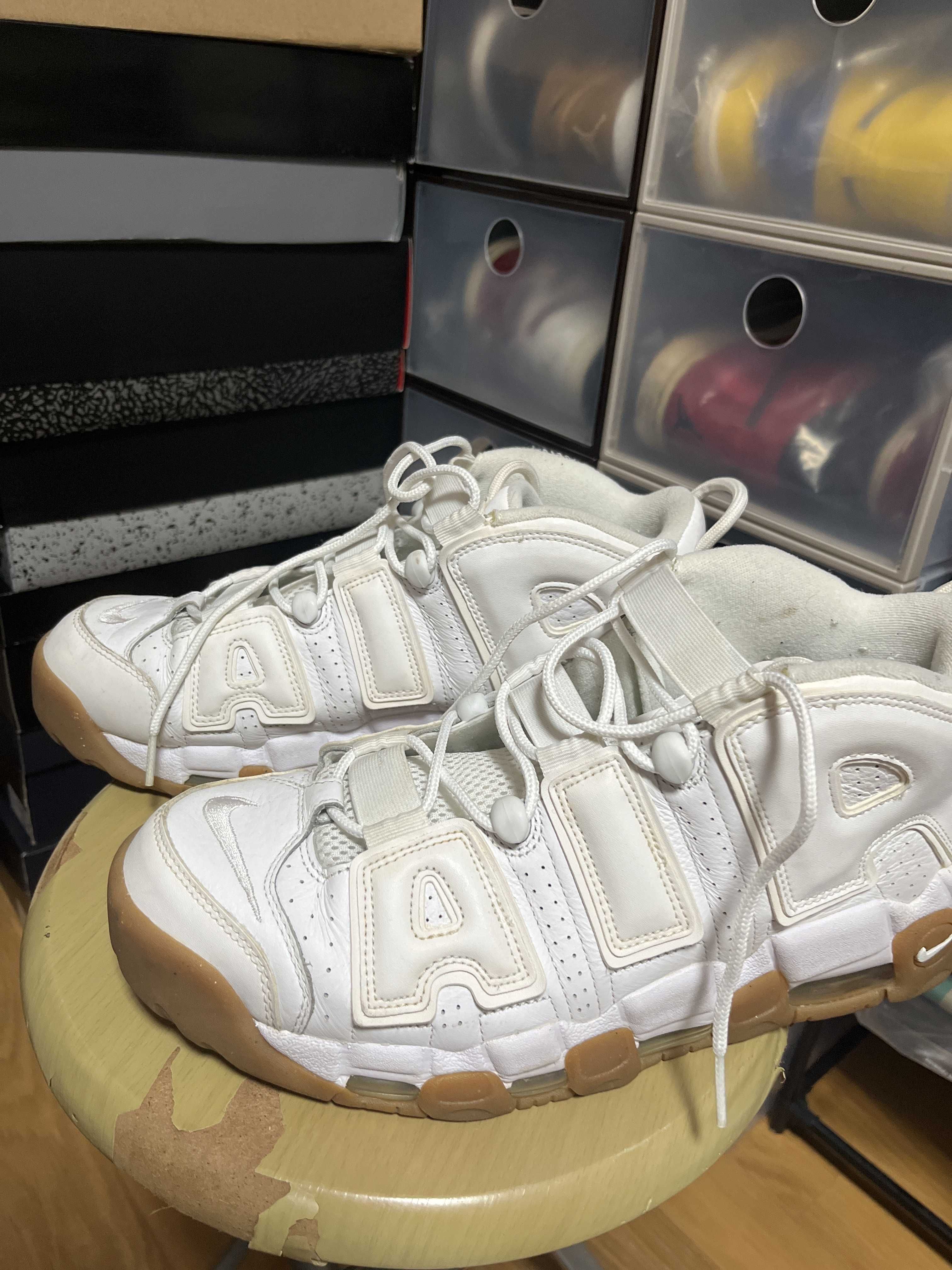 NIKE AIR MORE UPTEMPO "WHITE/WHITE"