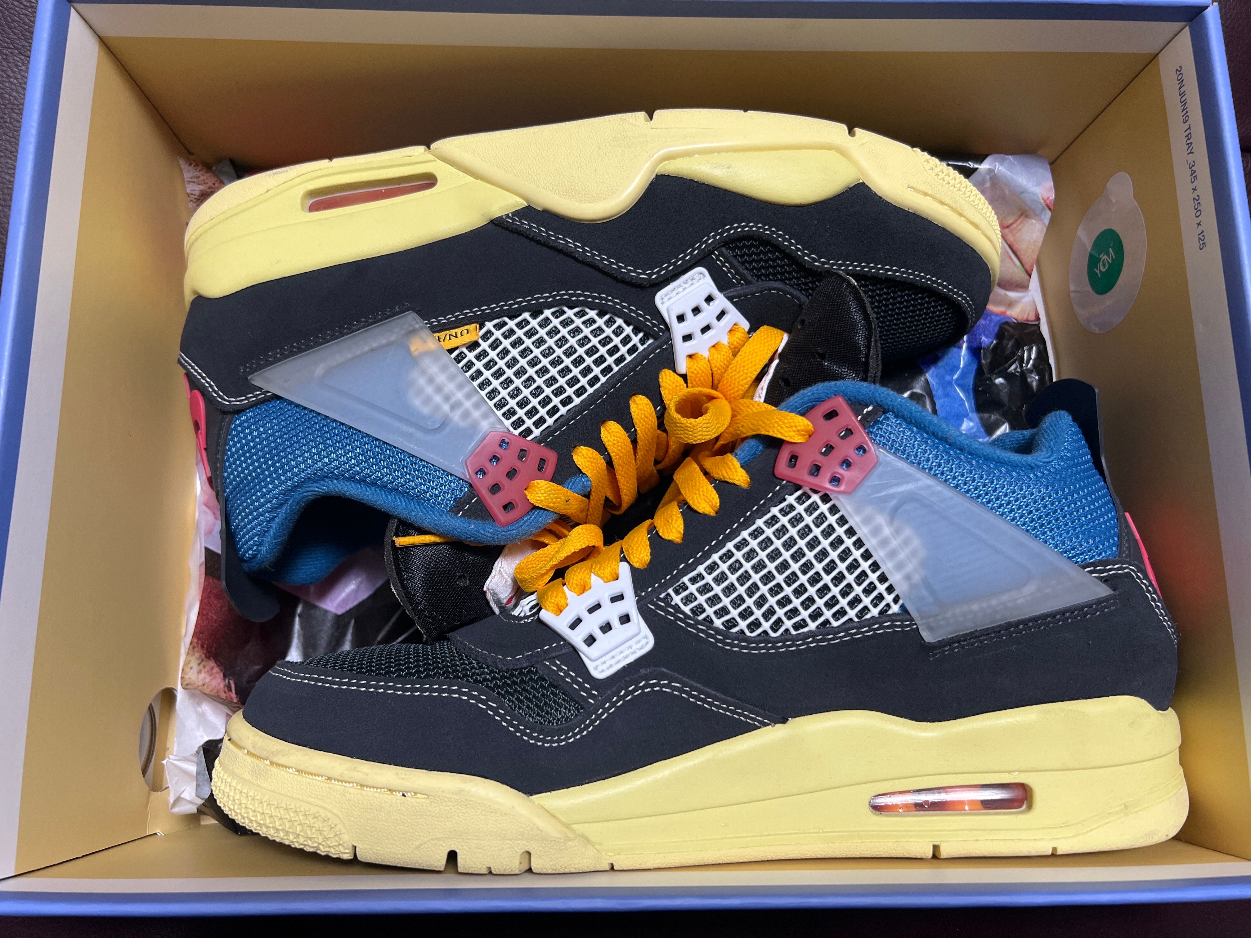 UNION × NIKE AIR JORDAN 4 "OFF NOIR"