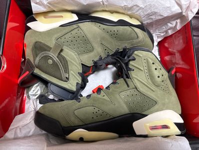 Travis Scott × Nike Air Jordan 6 Retro "Medium Olive"
