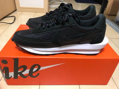 sacai × Nike LDV Waffle "Triple Black"