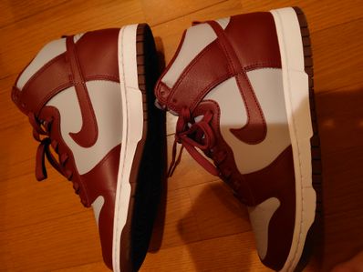 Nike Dunk High "Dark Beetroot and Wolf Grey"