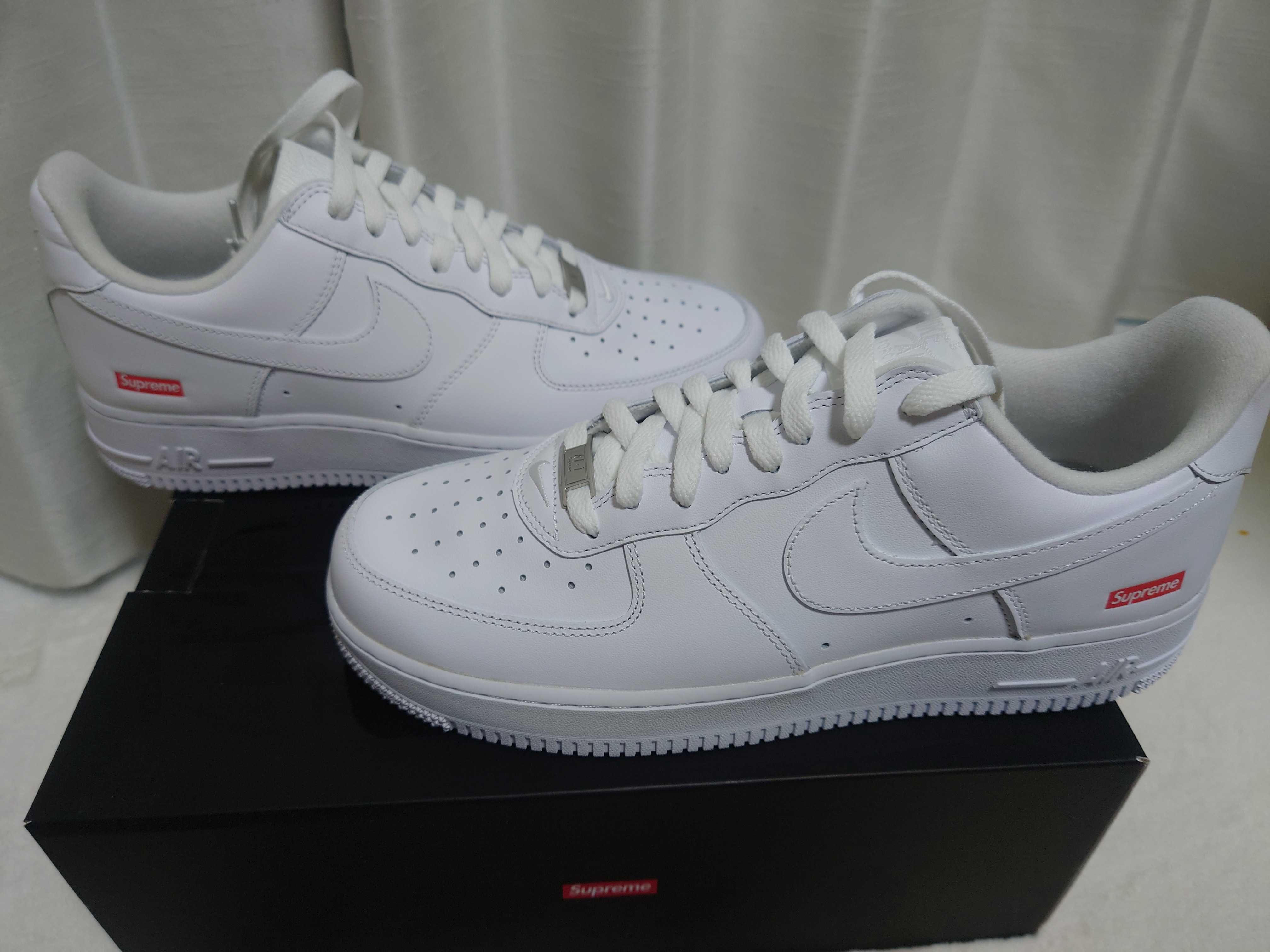 Supreme × Nike Air Force 1 Low "White"