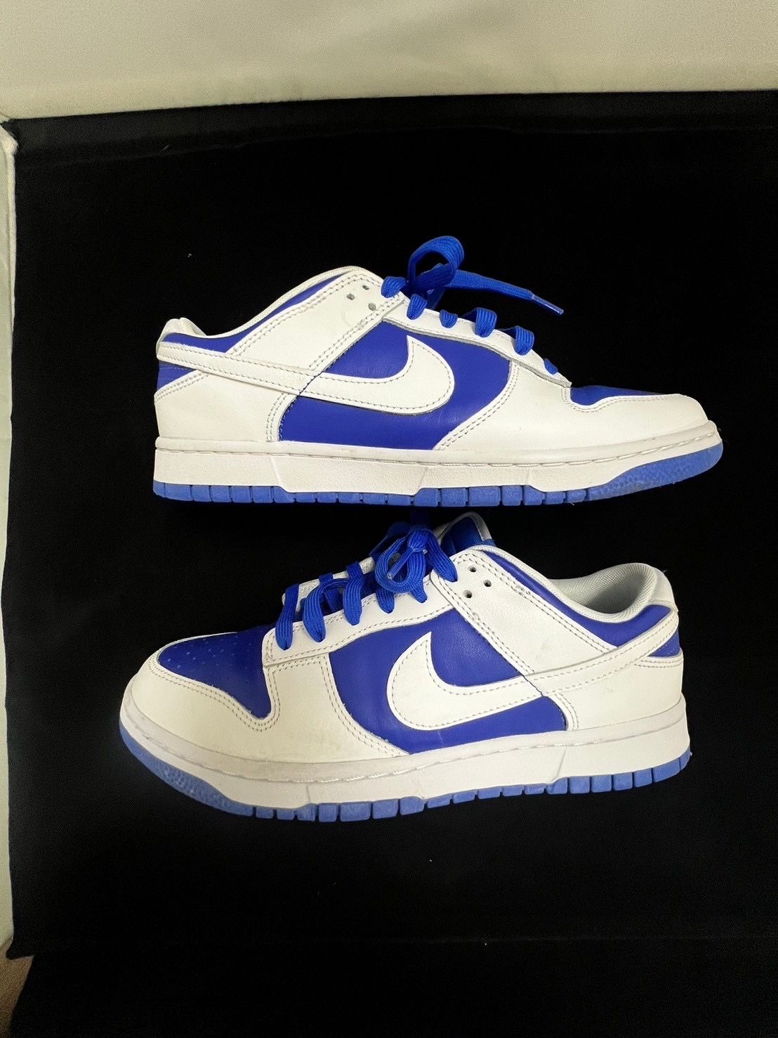 Nike Dunk Low Retro "Racer Blue and White"