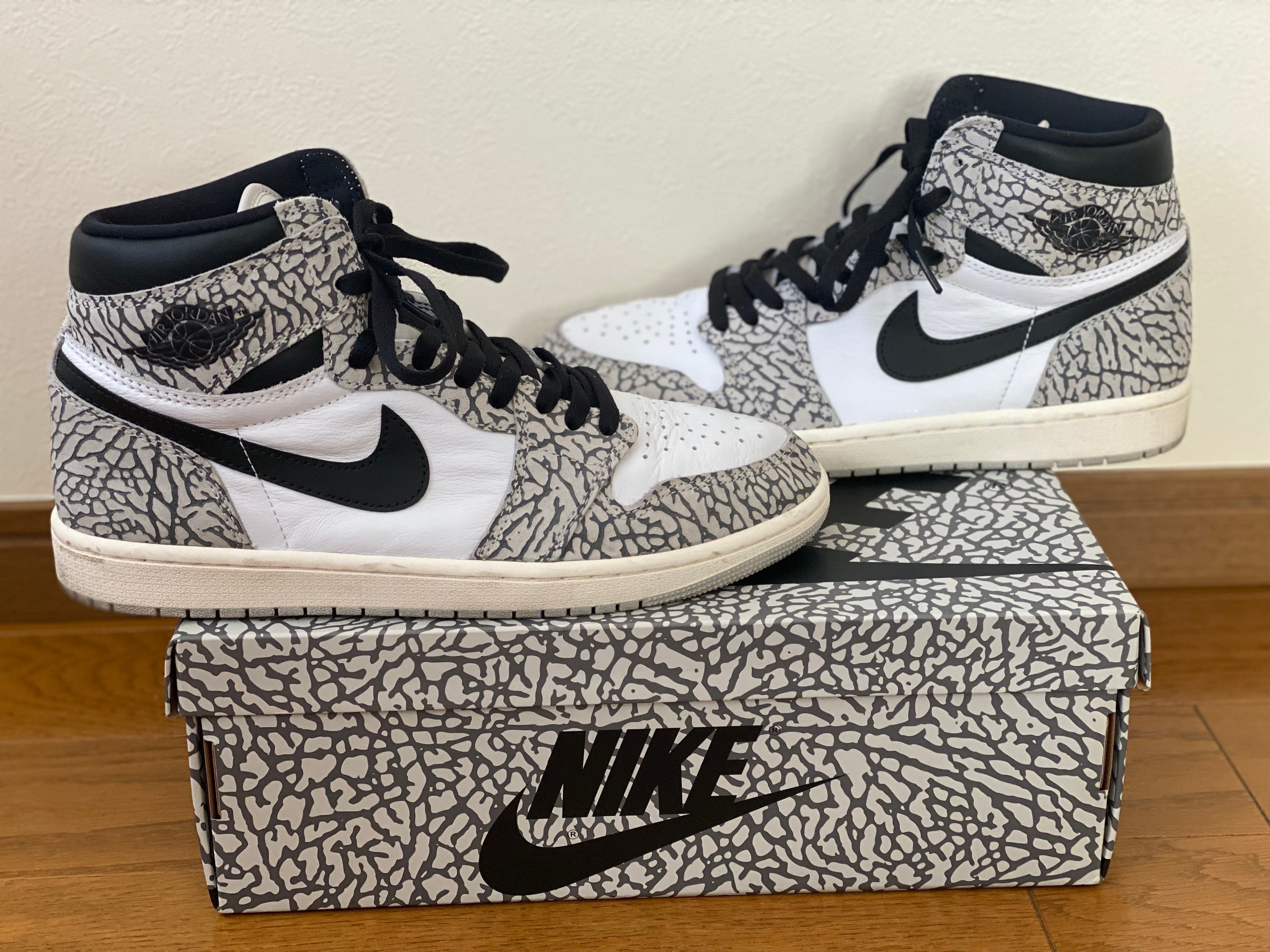 Nike Air Jordan 1 High OG "White Cement/Safari"