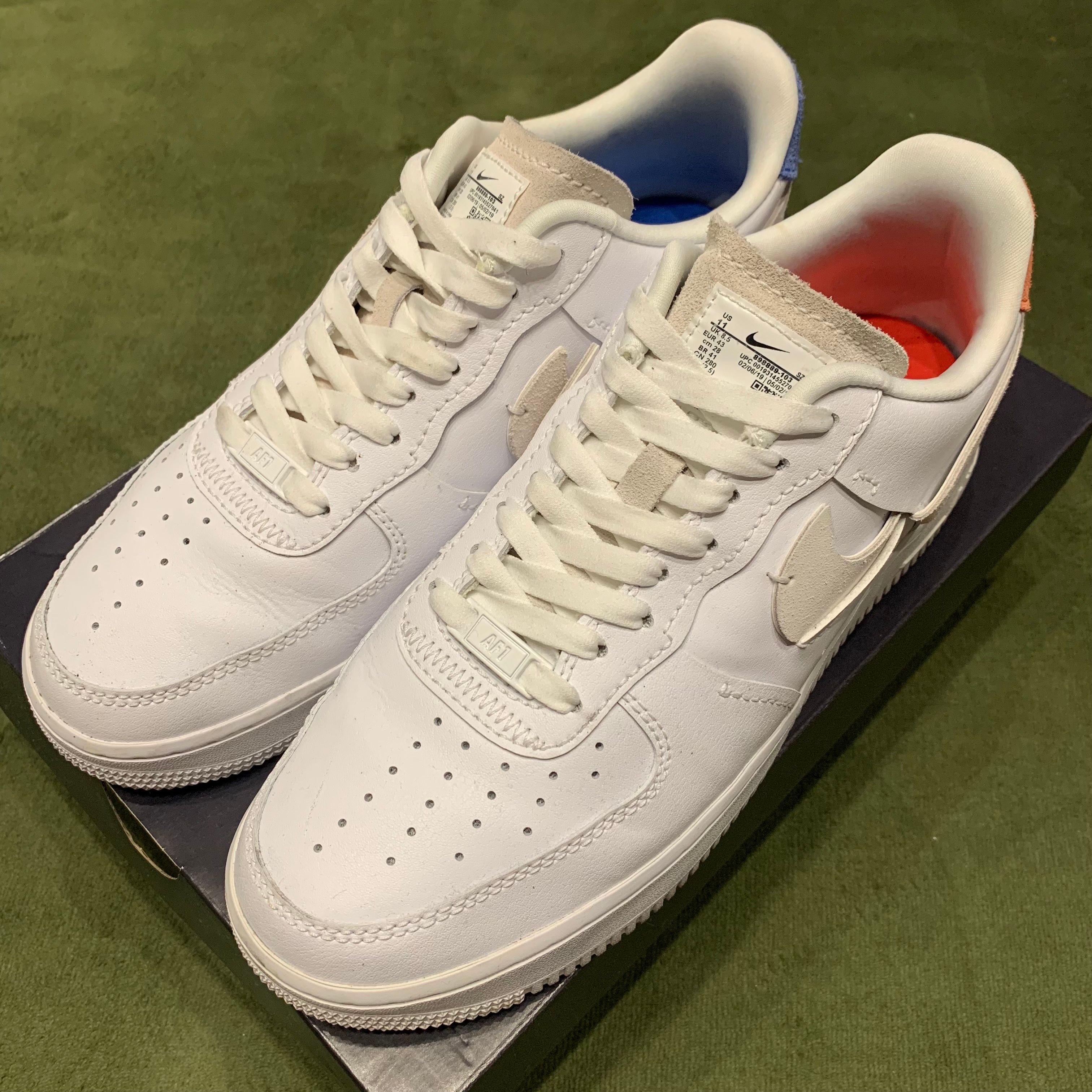 Nike Women's Air Force 1 Lux "Vandalised White"