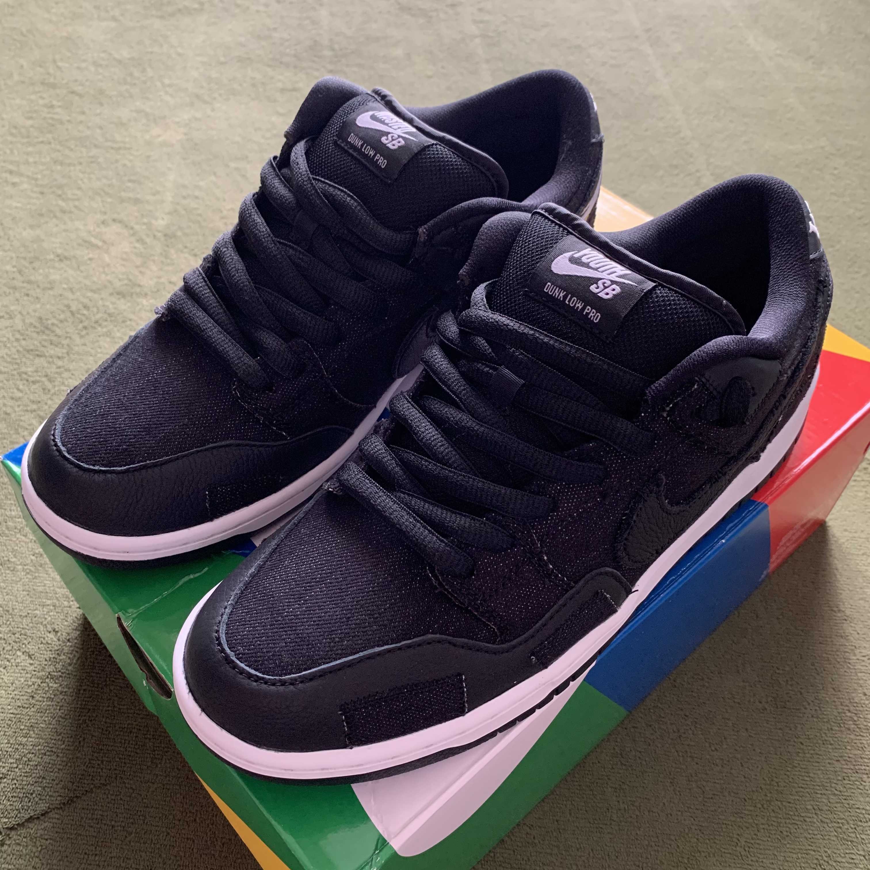 Wasted Youth × Nike SB Dunk Low "Black Denim" / VERDY