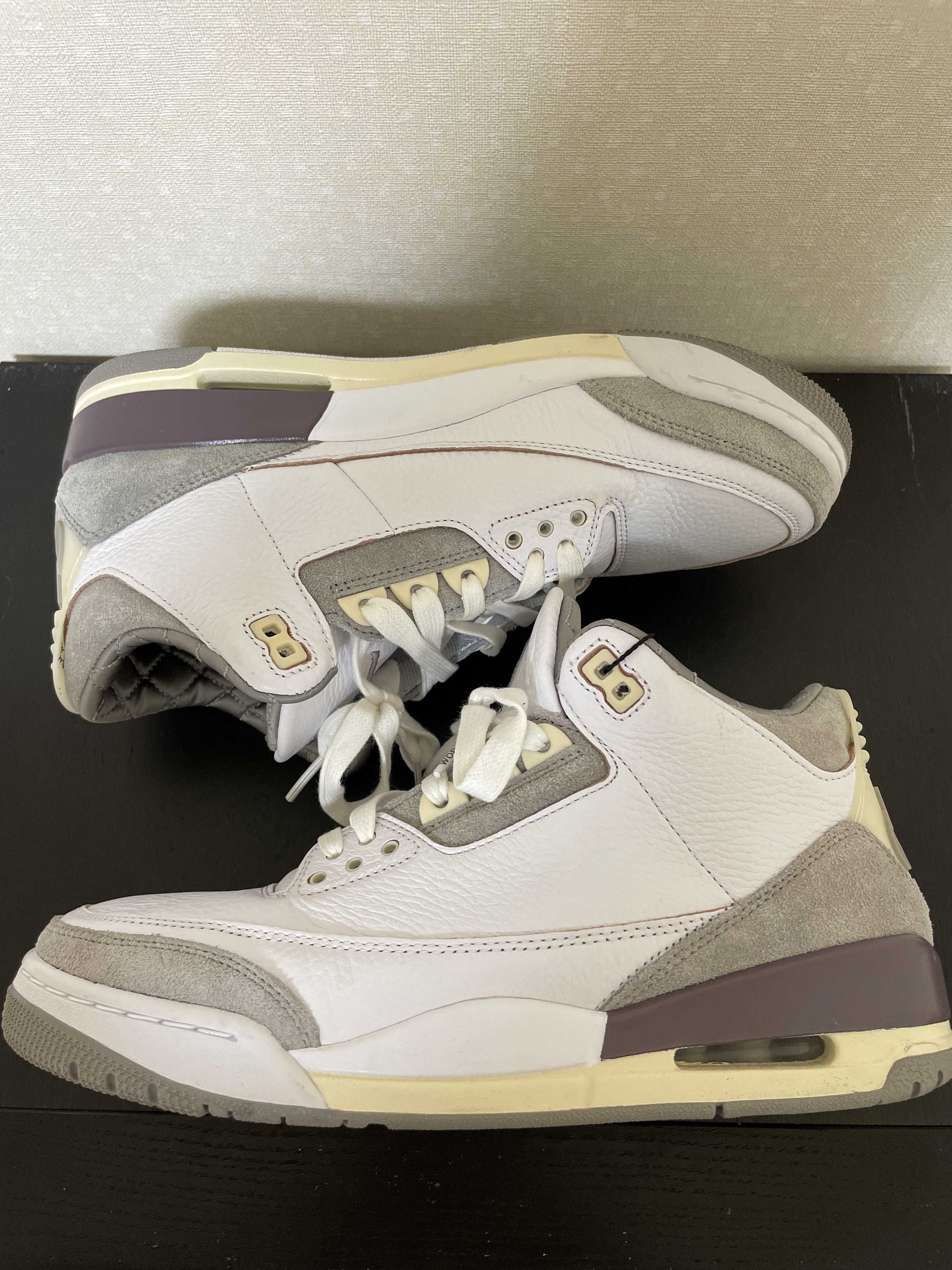 A Ma Maniere × Nike Women's Air Jordan 3 Retro SP "White/Medium Grey Violet Ore"