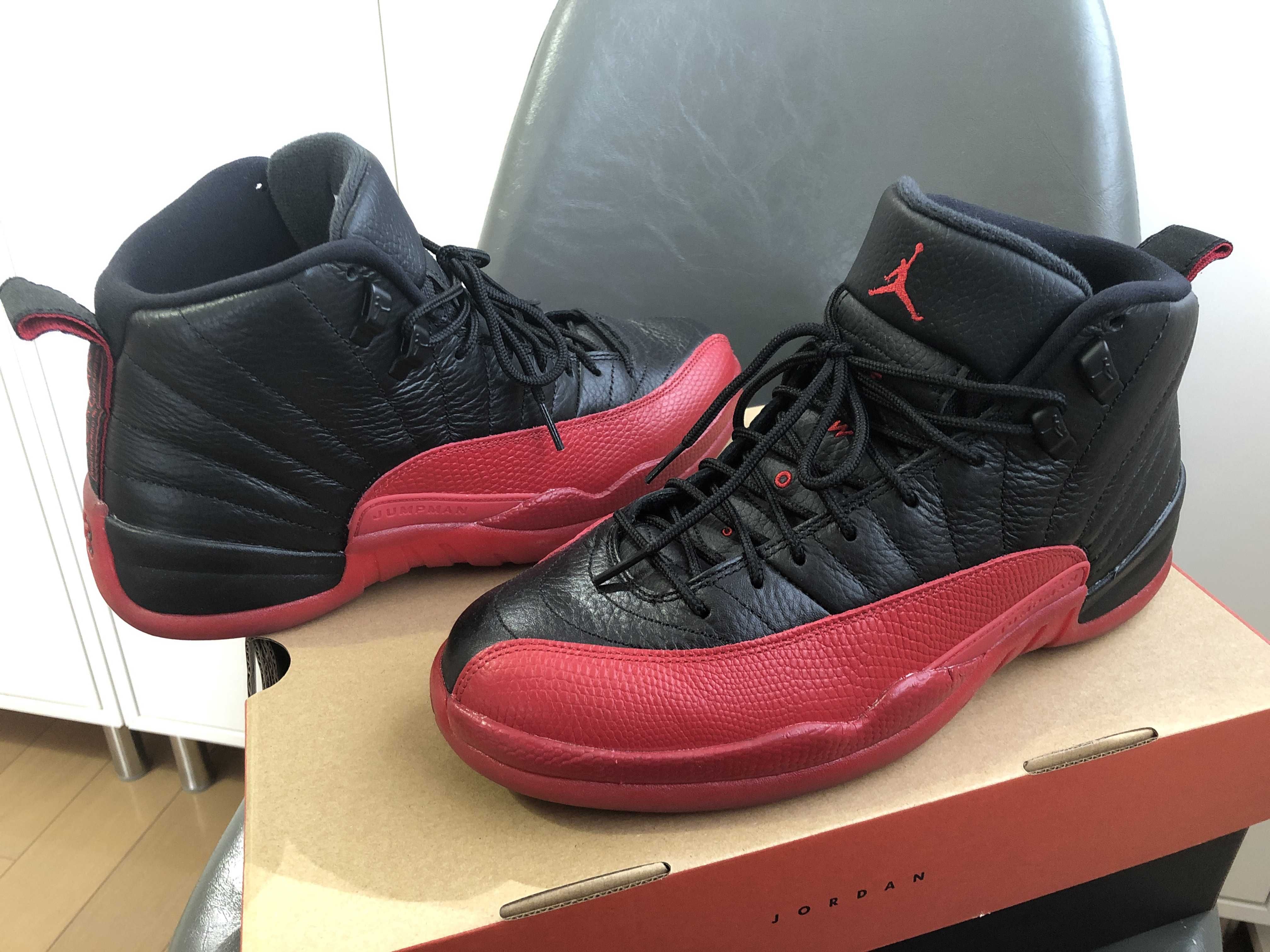 Nike Air Jordan 12 Retro "Flu Game/Black/Versity Red" (2016)