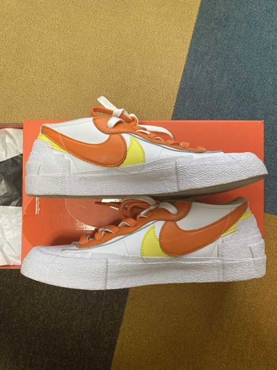 SACAI × NIKE BLAZER LOW "MAGMA ORANGE"