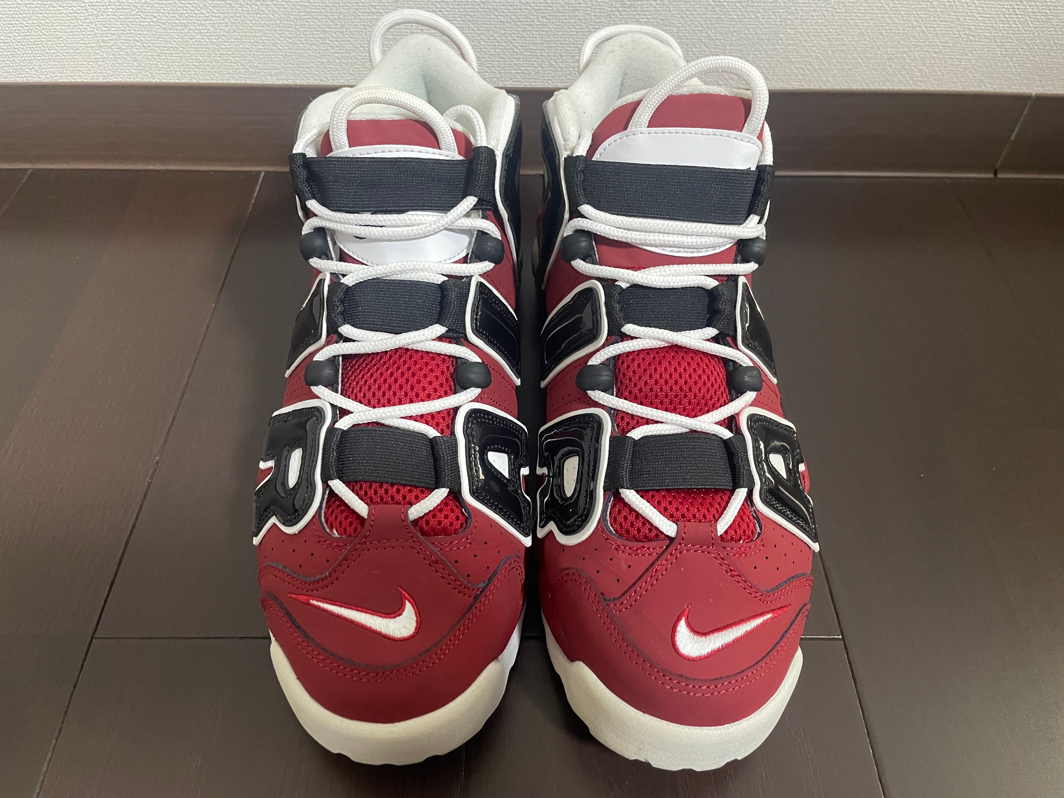 Nike Air More Uptempo ’96 "Black and Varsity Red" (2021) 