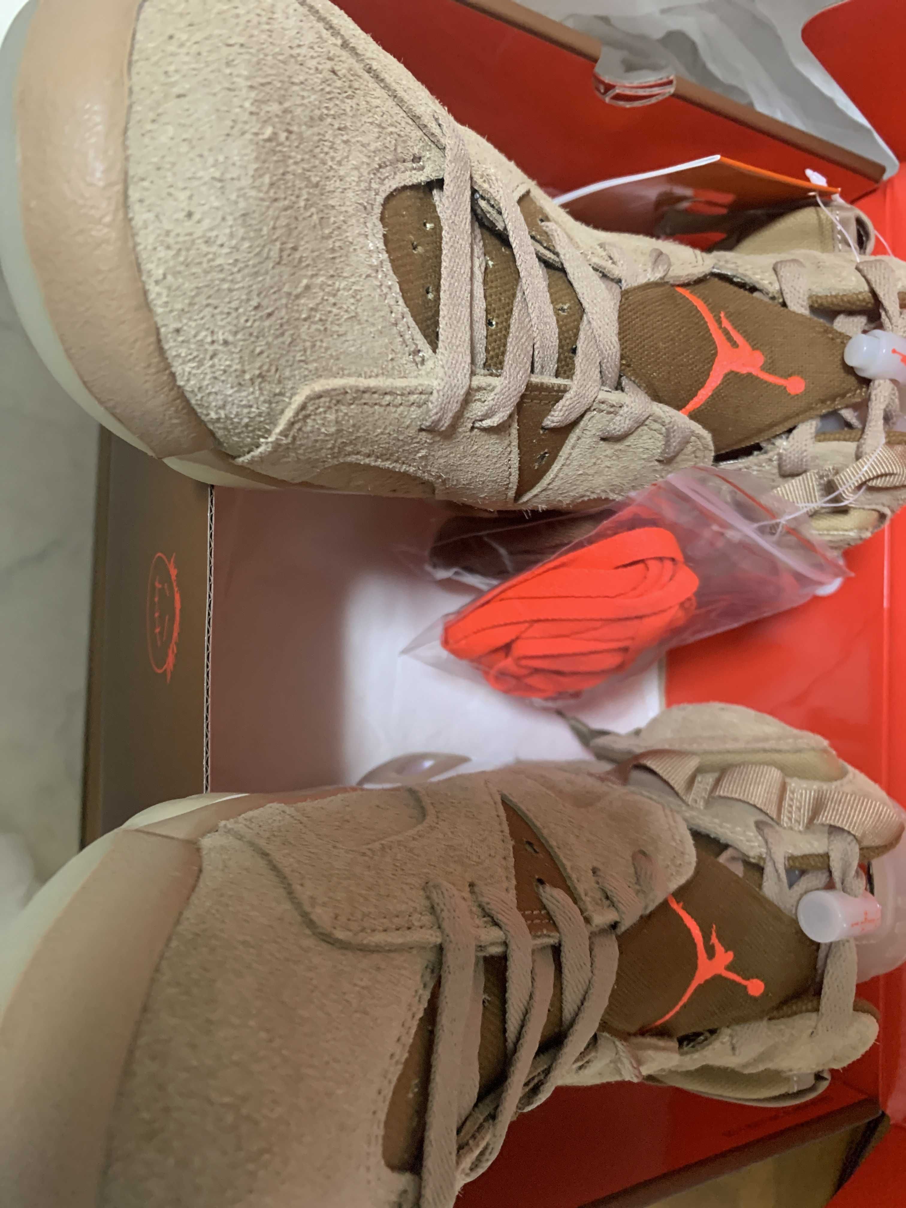 Travis Scott × Nike Air Jordan 6 "British Khaki"