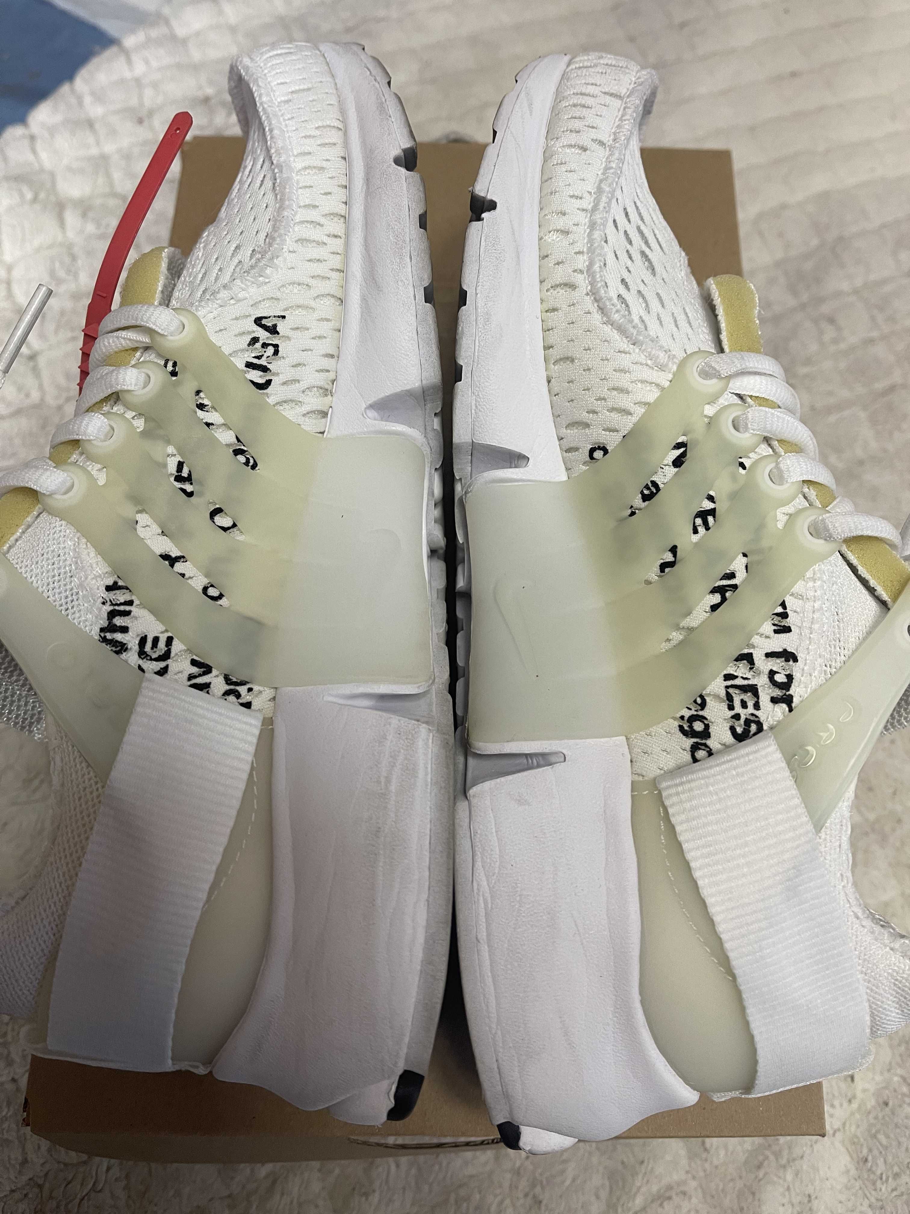 Off-White × Nike Air Presto "White/Black/Cone"